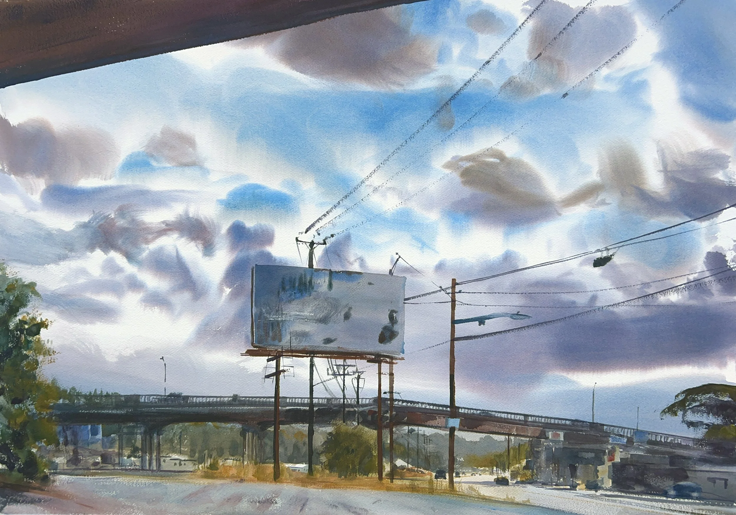 Plein Air, Shade of the Freeway, 10:30am-12:30, 8.23.23