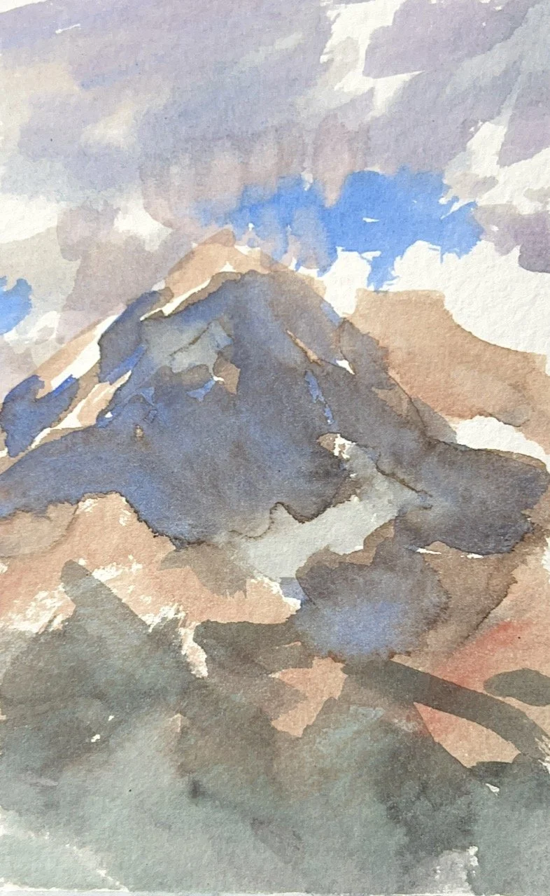 Plein Air, Big Sky, 1 of 24, 6.27.25