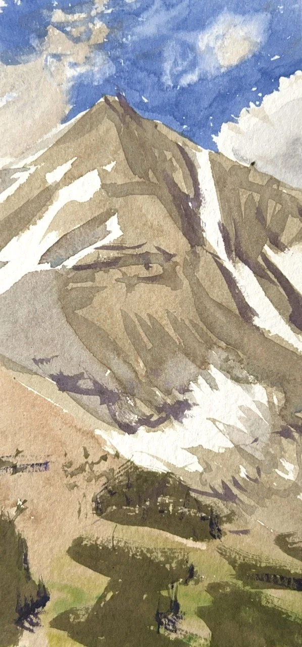 Plein Air, Big Sky, 6 of 24, 6.27.25