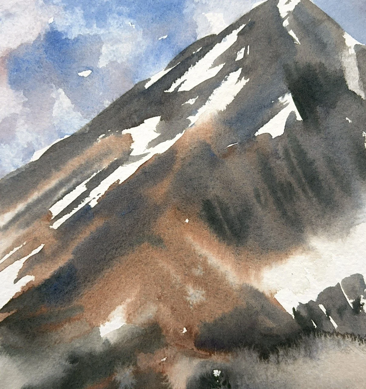 Plein Air, Big Sky, 7 of 20, 6.26.25