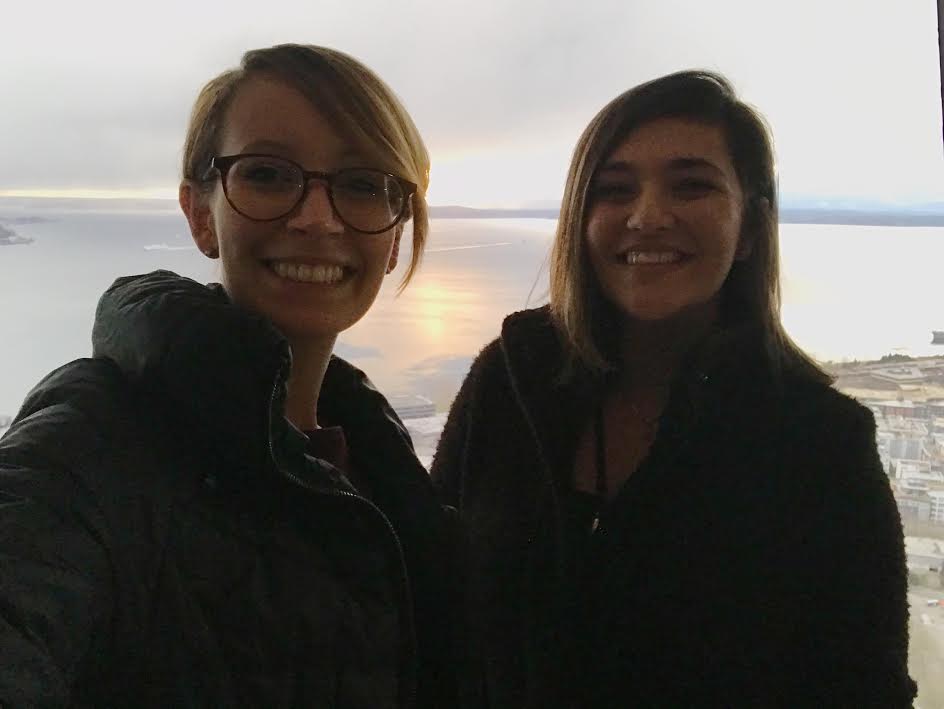 Danielle & her mentor Tiffany