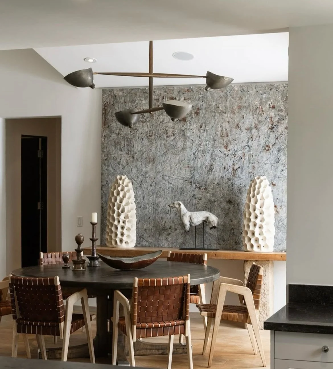 Livable luxury. Can you feel it? Set in Monecito, California this sophisticated yet approachable home boasts an amazing setting on 1.4 acres and is calling someone home. On the market now through @riskinpartners. Brb as we go sit in the dining room b