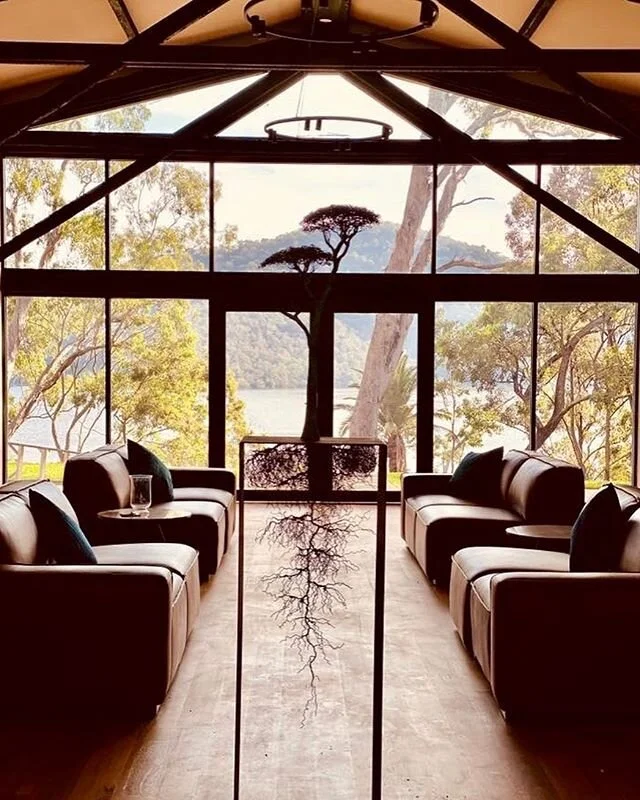 The Marramarra lodge project. Nestled in the native Aussie bush land 
With Hawkesbury river views in every direction. Designed and built to deliver a authentic Australian luxury experience. The team at SC Ecologichomes converted 5 cabins into luxury 