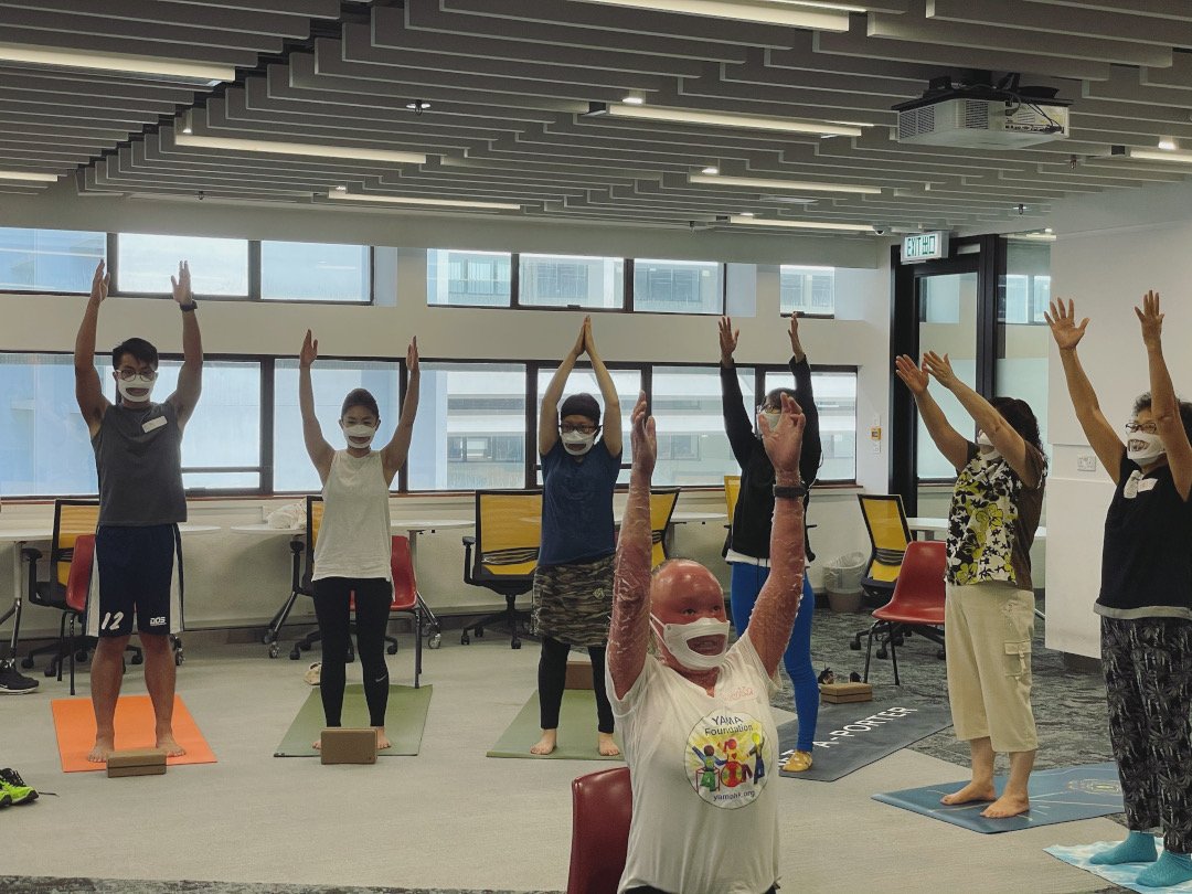 HKU Accessible Yoga for All Ability - 港大無障礙瑜伽