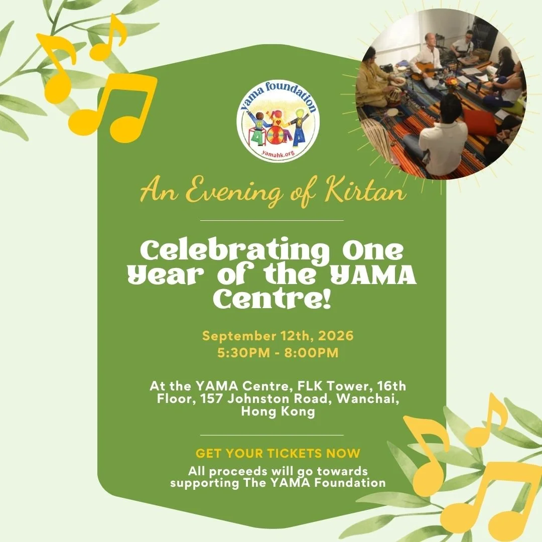 The YAMA Centre turns one — celebrate with Kirtan 🎶 | YAMA中心一週年誌慶-梵唱聲中同賀🎶