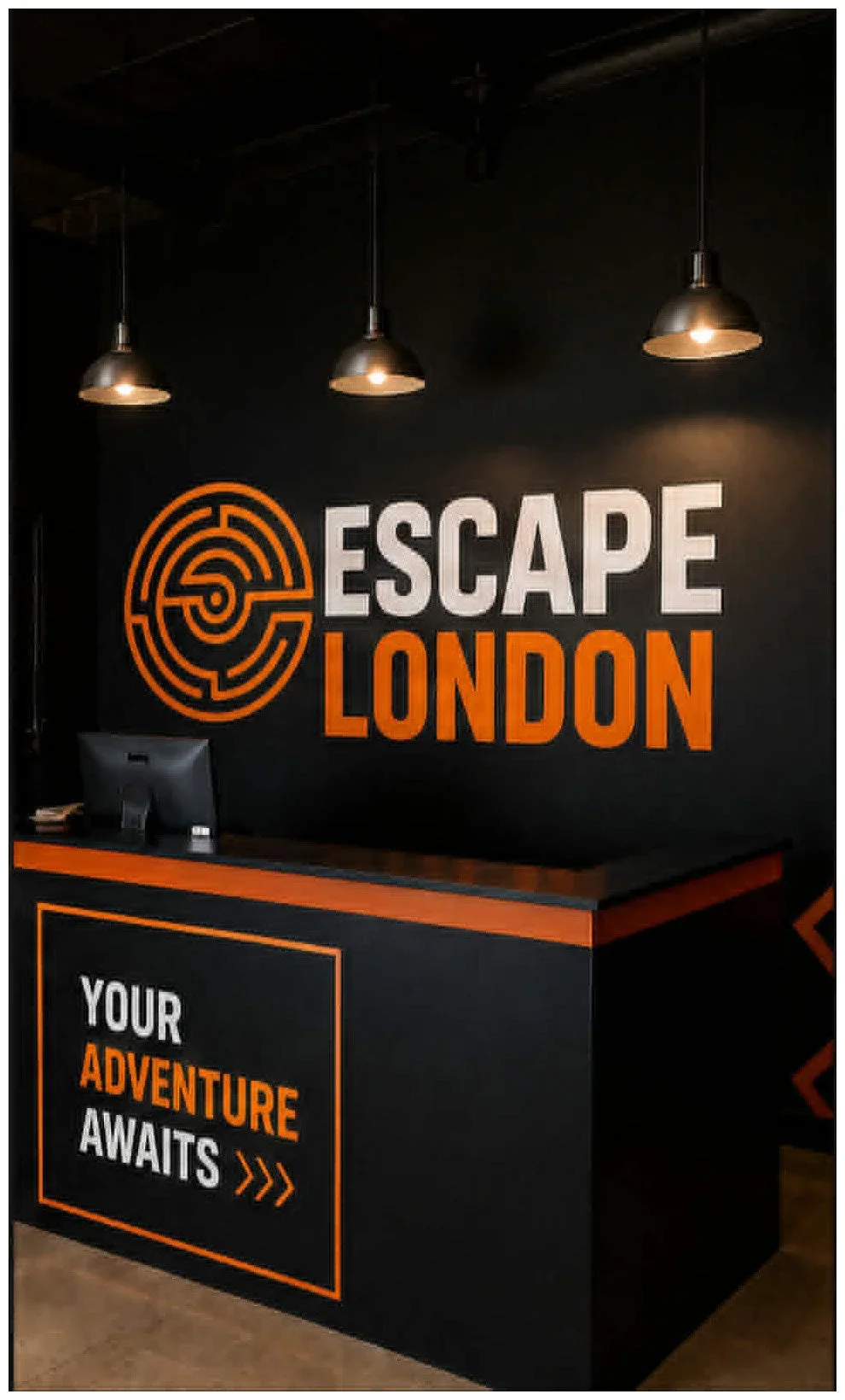 Escape London venue entrance welcoming school groups for educational escape room experiences