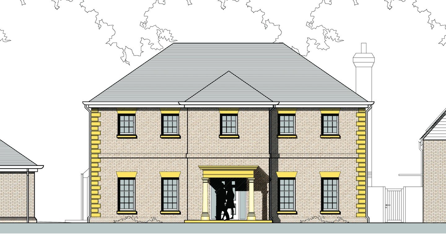 Dream house? This house was designed for a lovely family how had relocated to be closer to their children and grandchildren. We designed the house to our Clients requirements, successfully gained planning permission on the site outside of the settlem