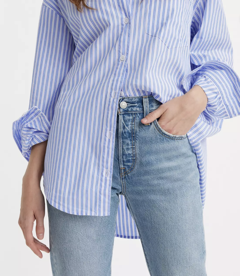 Levi's - 501 Lighweight Crop Jean - Fun Flare