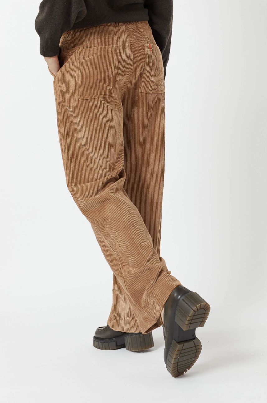 Maevy - Pantalon Vintage Velvet - Choco