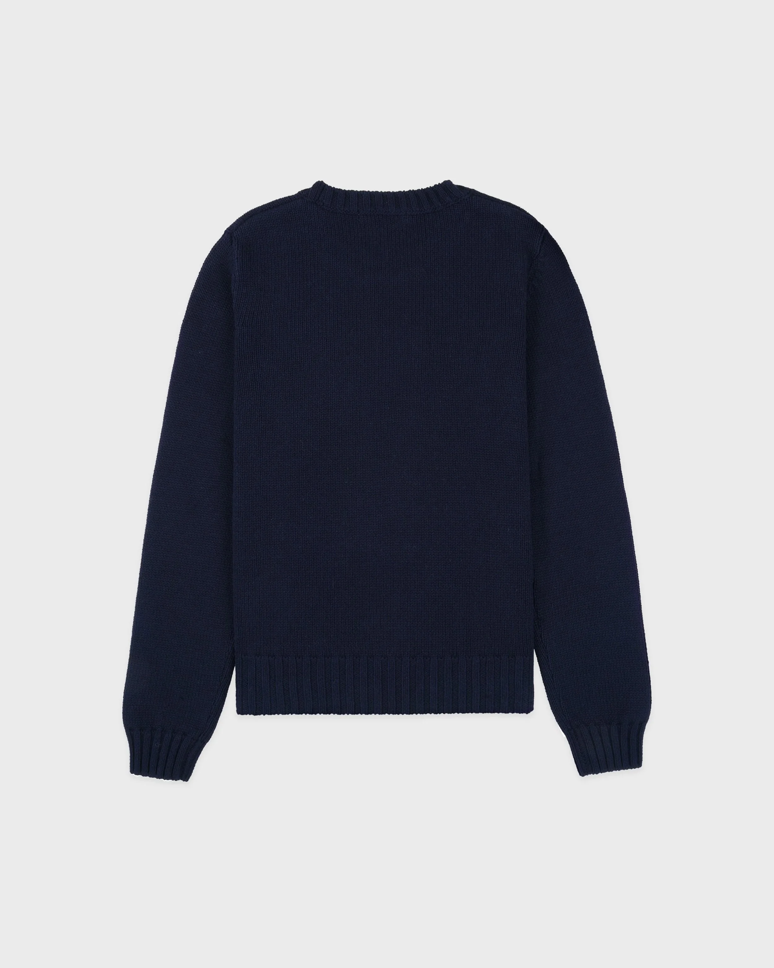 Sporty&Rich - S&R Nautical Knit Sweater - Dark Navy