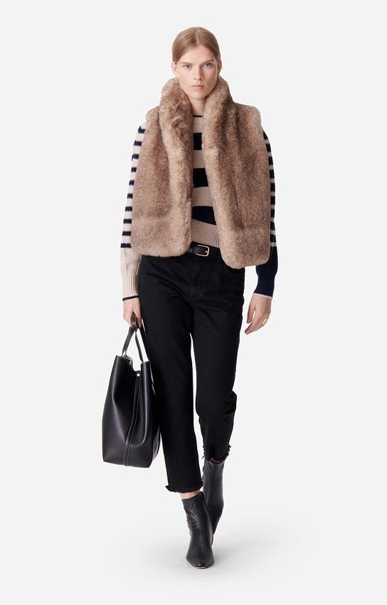 Vanessa Bruno - Marcello Vest - Greige