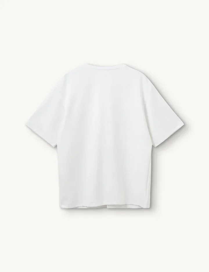 The Garment - TG Bow Tee - White