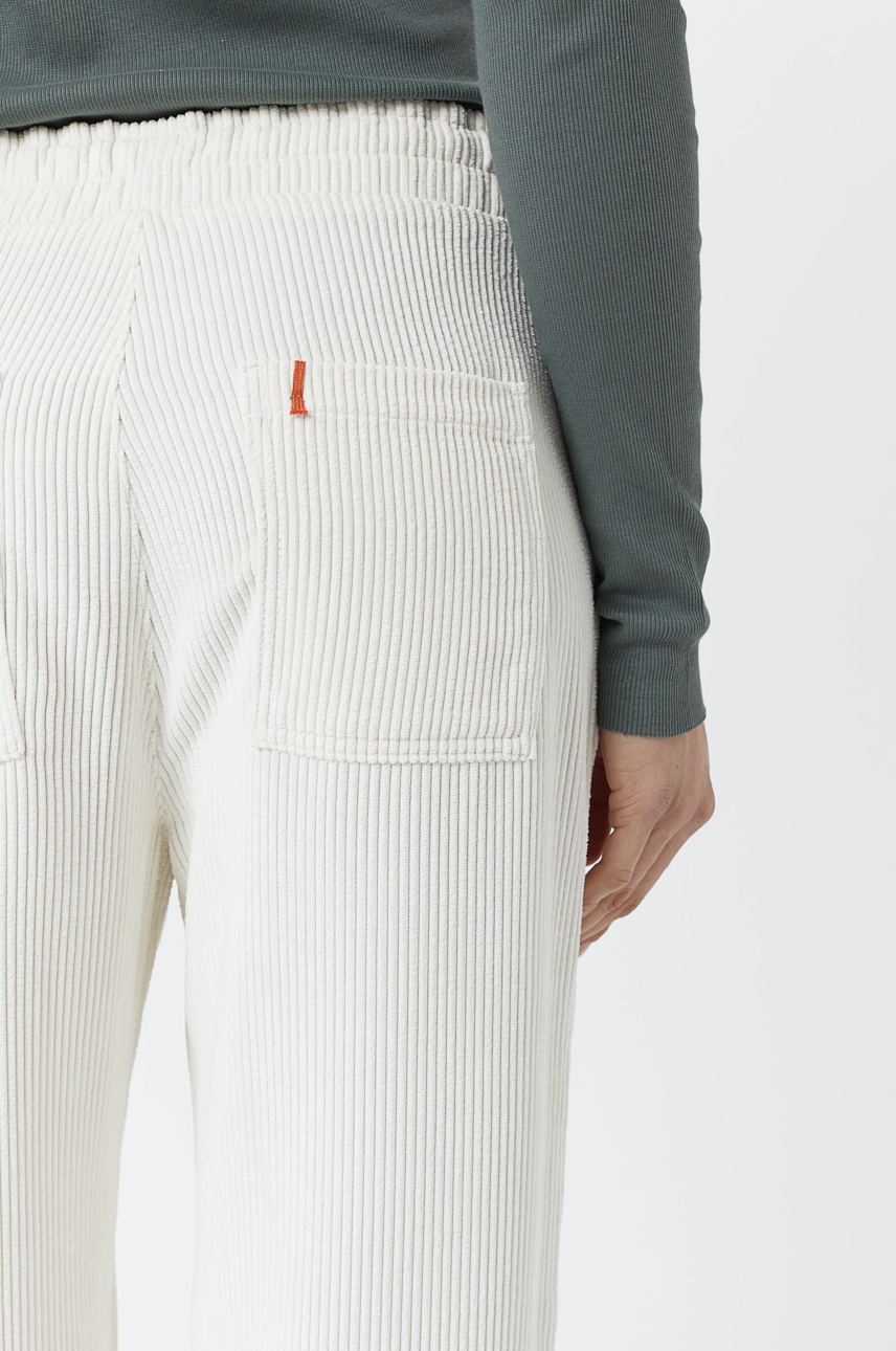 Maevy - Pantalon Vintage Velvet - Crème