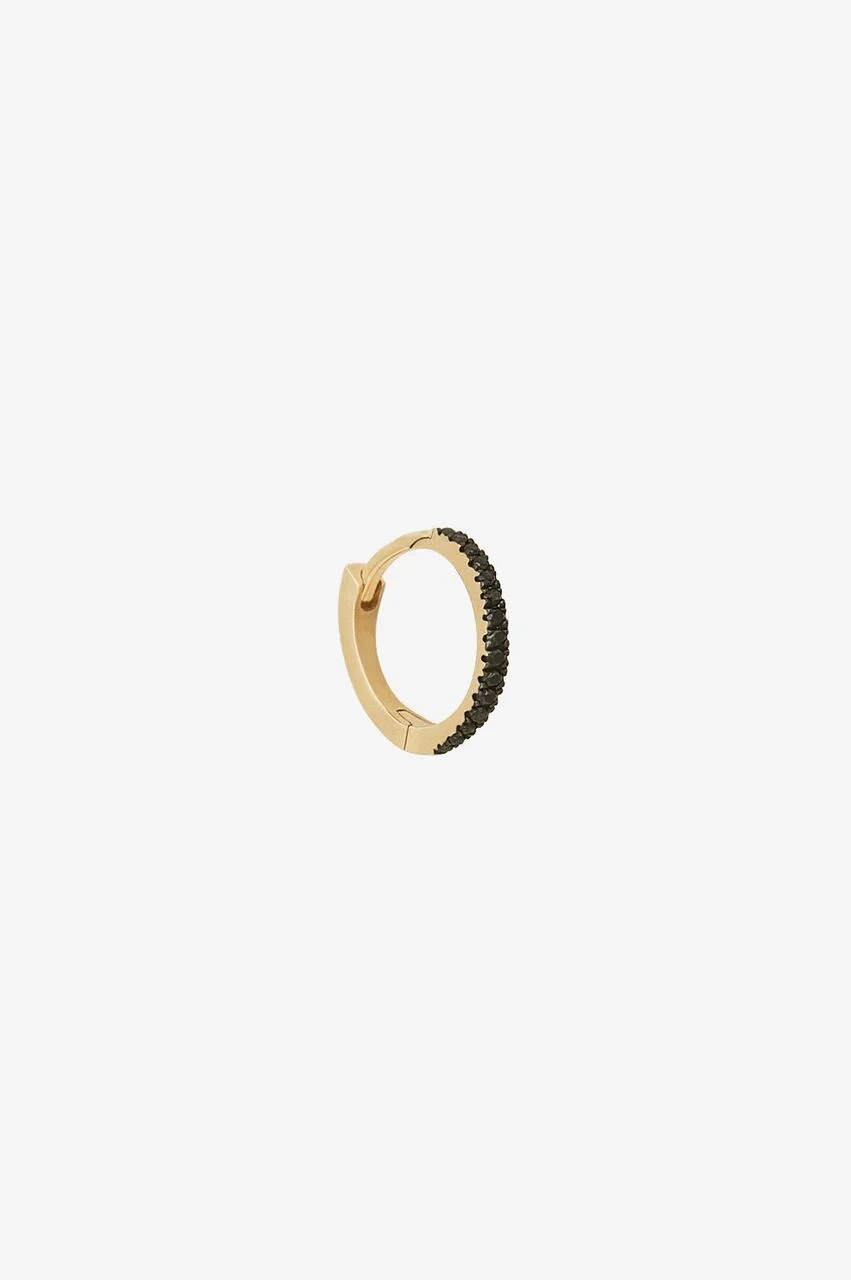 Anine bing - Boucle d'oreilles Jupiter - Noir