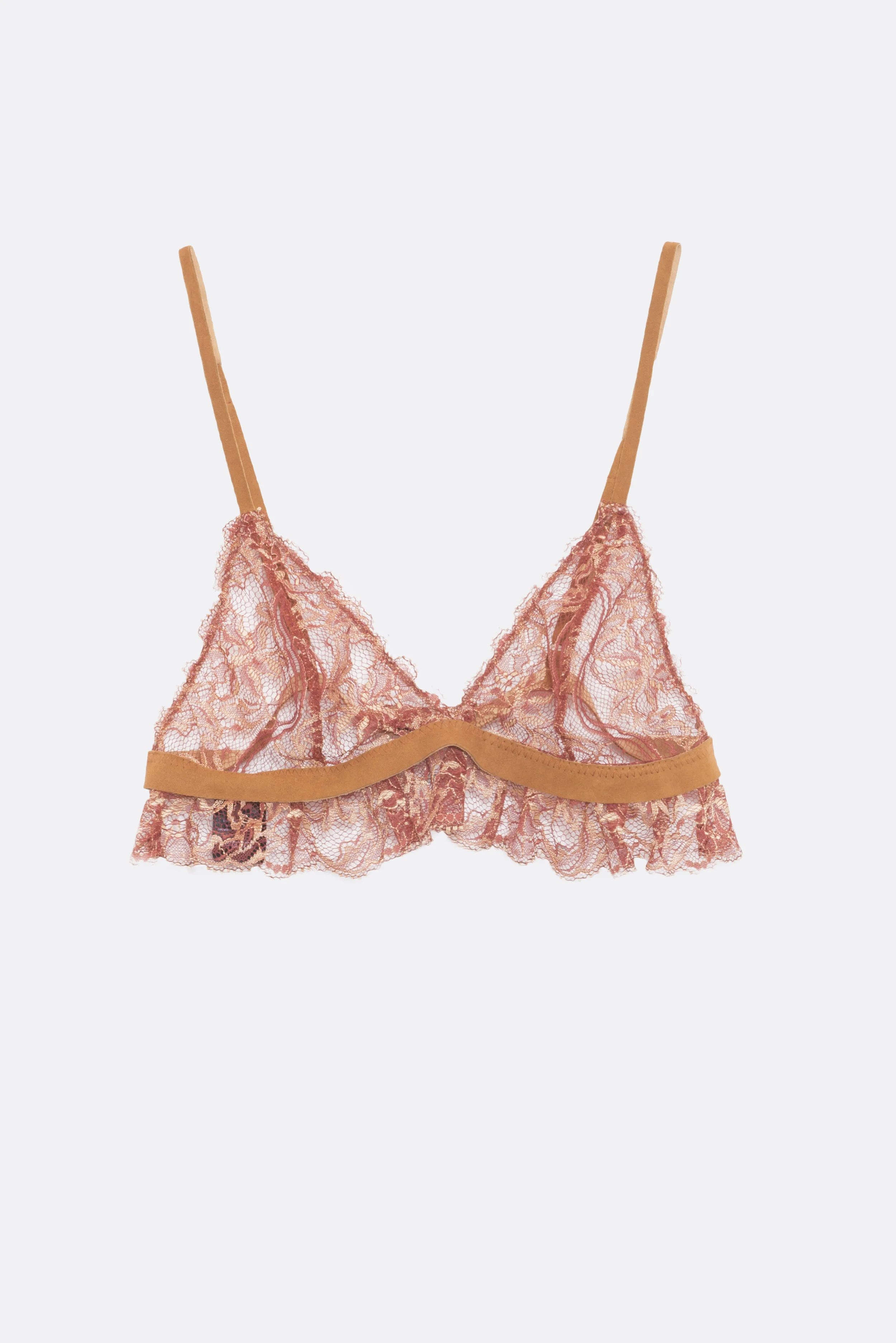 Hironaé - Lingerie Suza - Grenat 