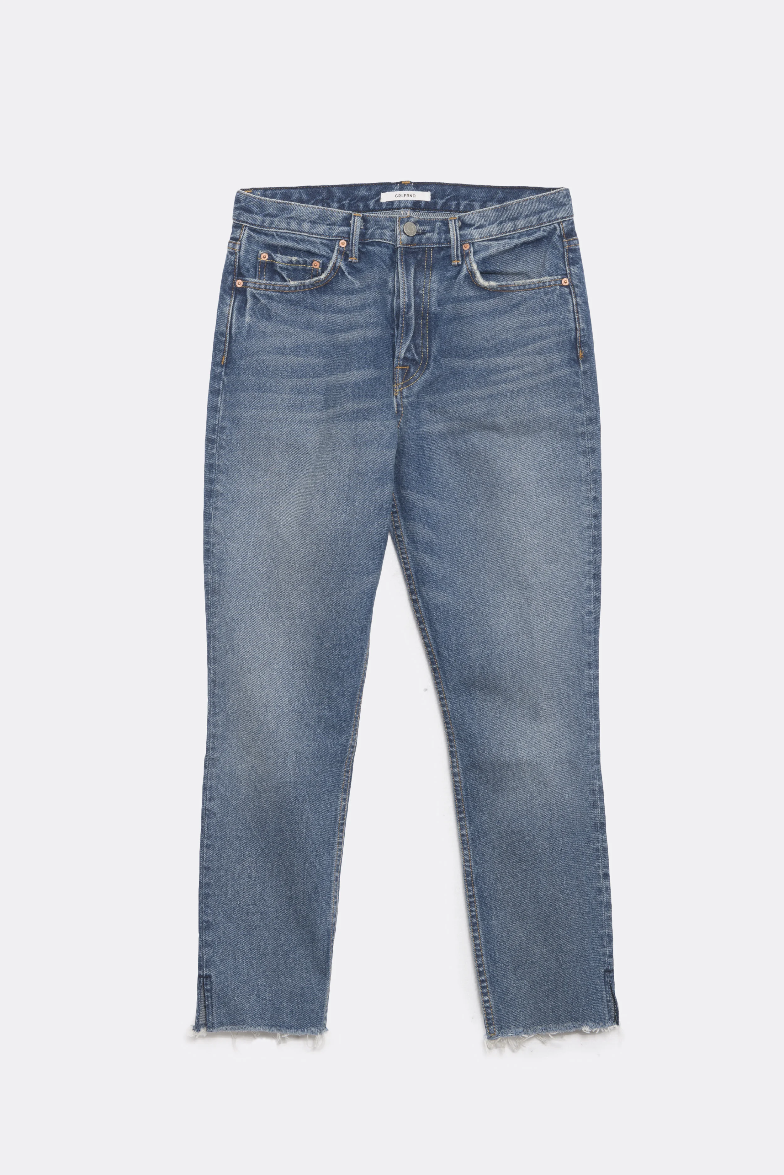 Grlfrnd - Karolina Slit Hem Jeans - Smiths