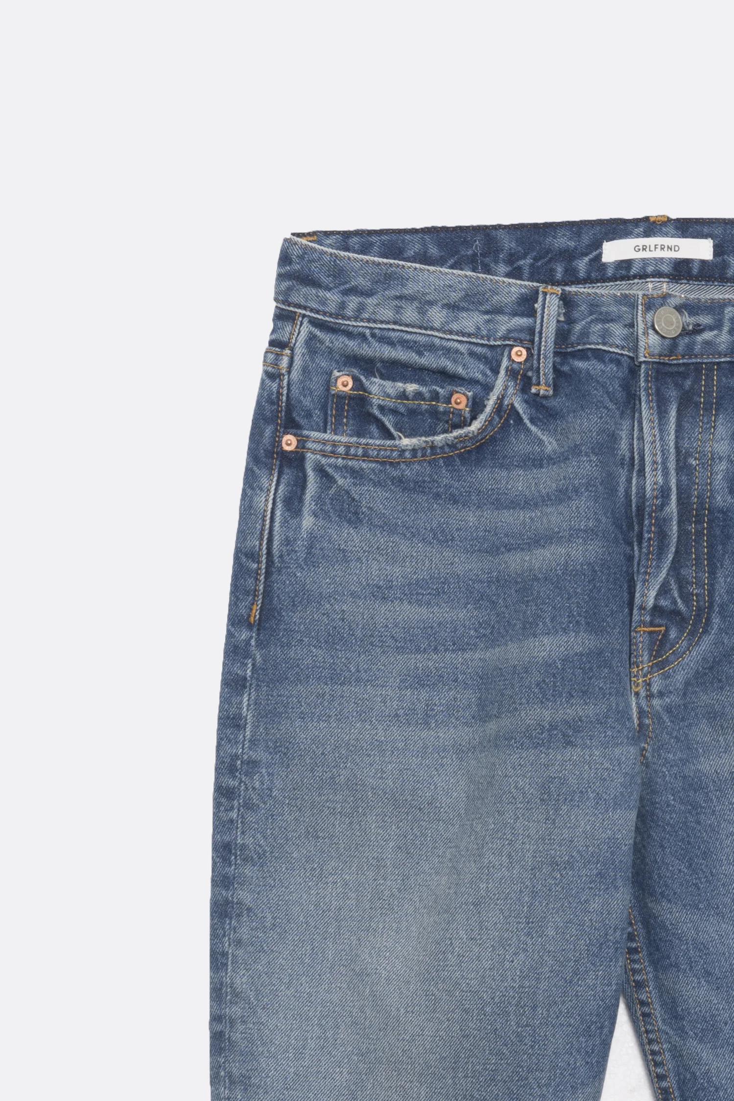 Grlfrnd - Karolina Slit Hem Jeans - Smiths