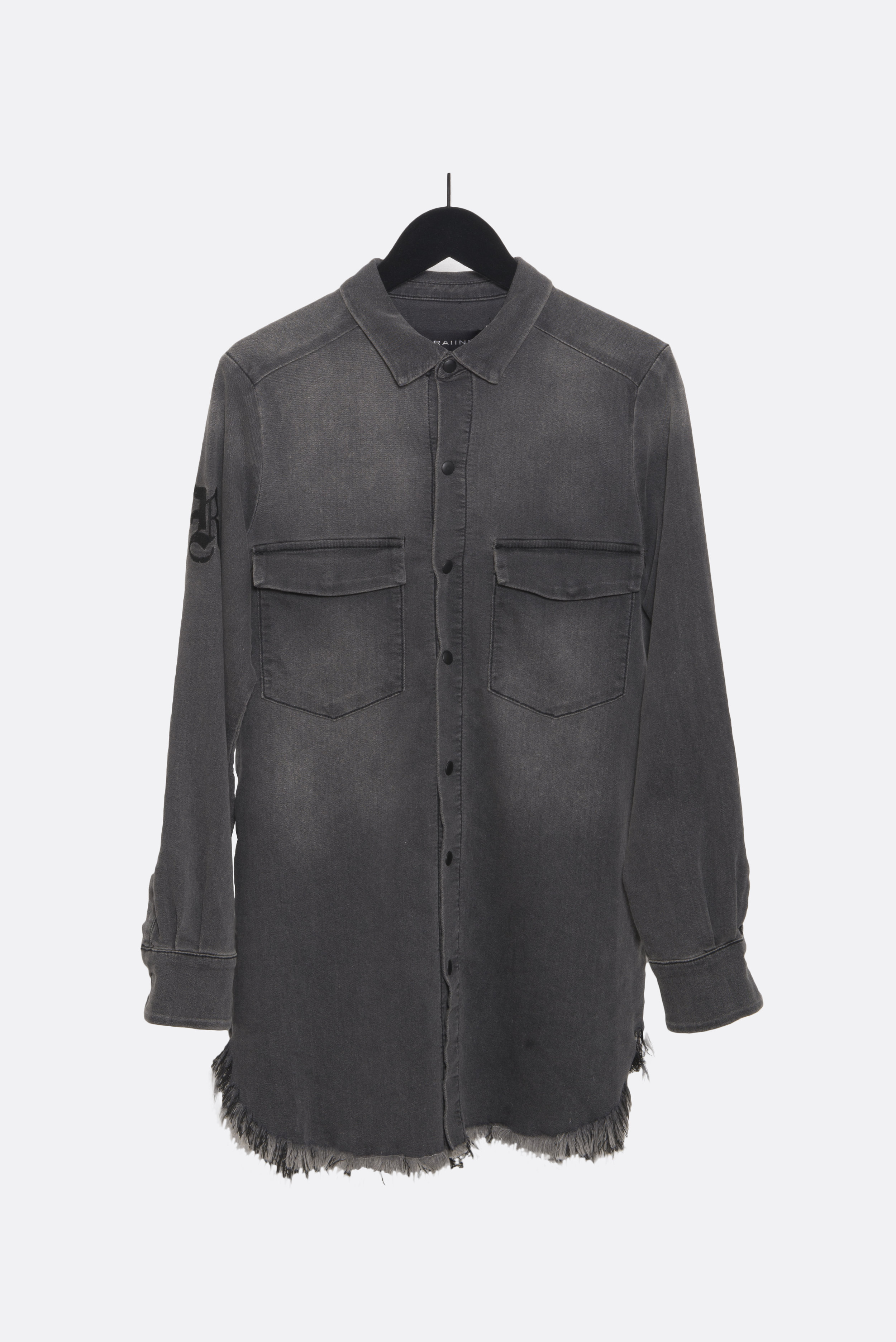 Raiine - Chemise Yonah - Noir délavé