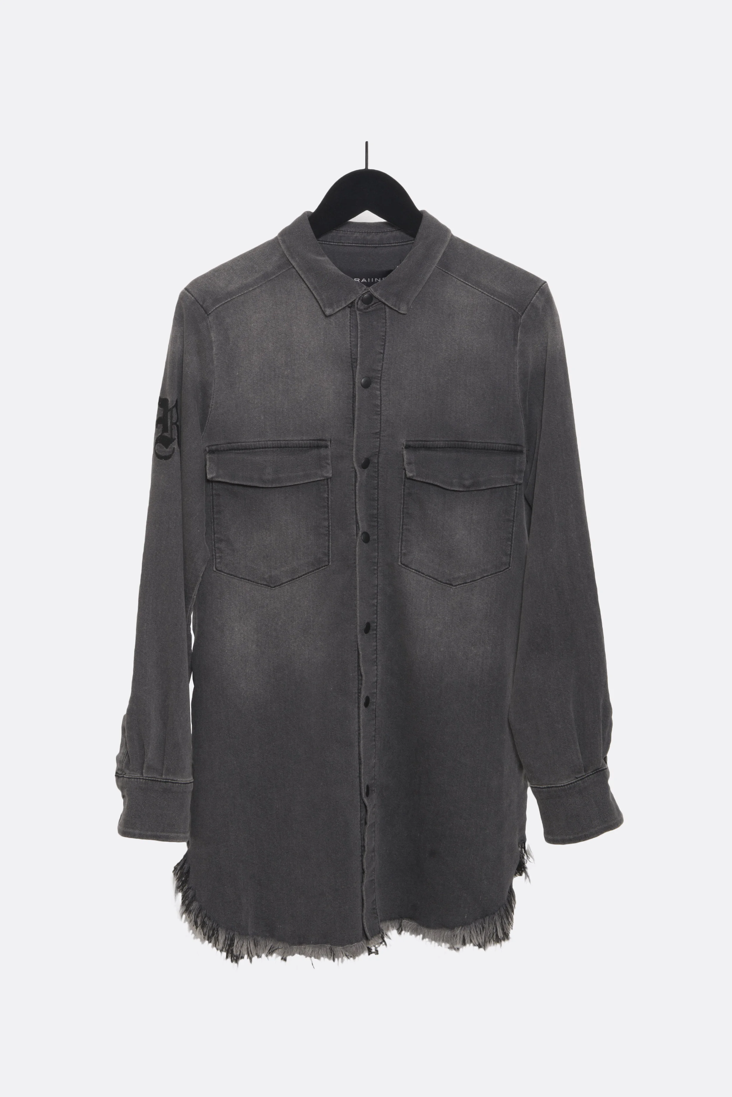 Raiine - Chemise Yonah - Noir délavé