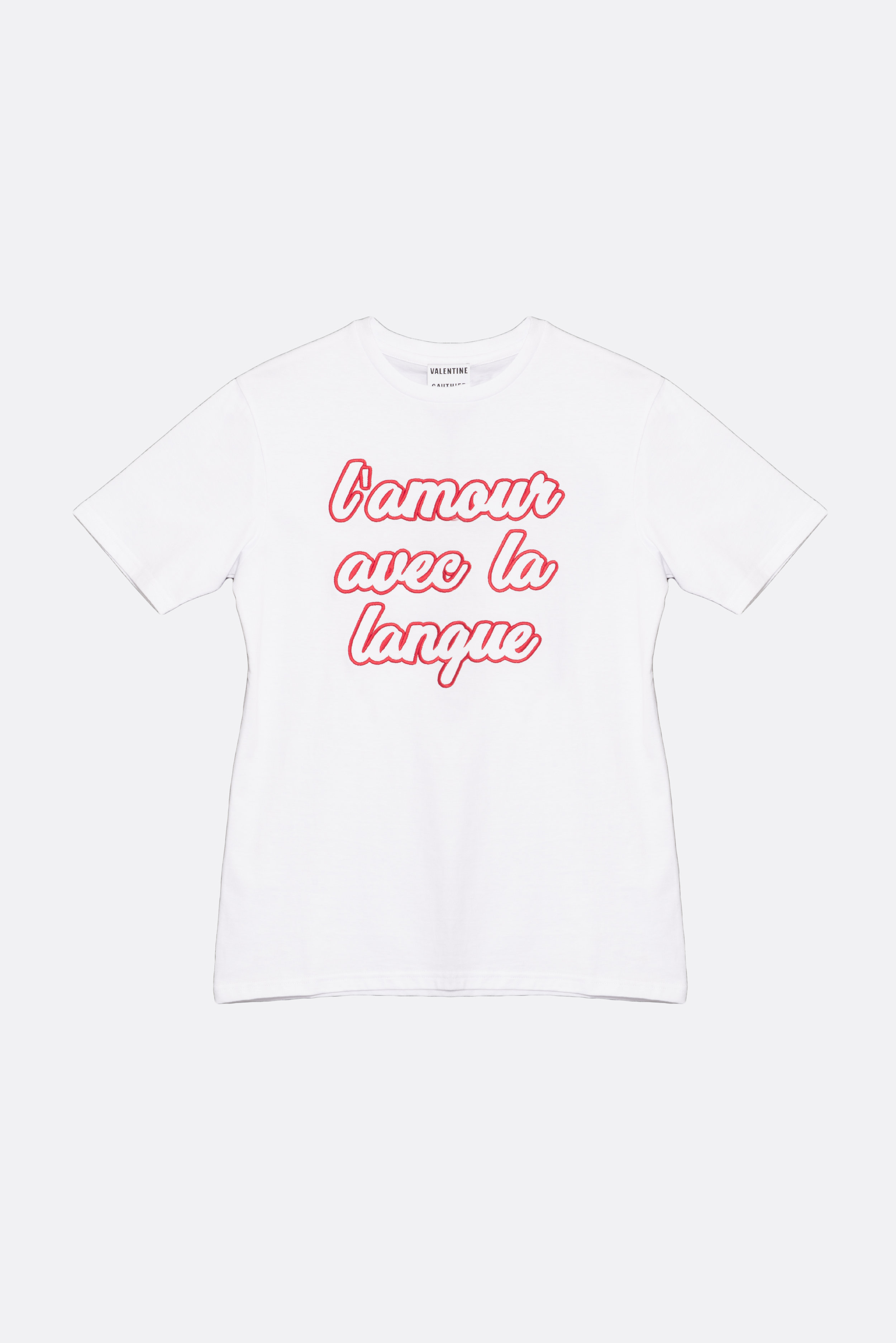Valentine Gauthier - T-shirt Harris Amour - Blanc