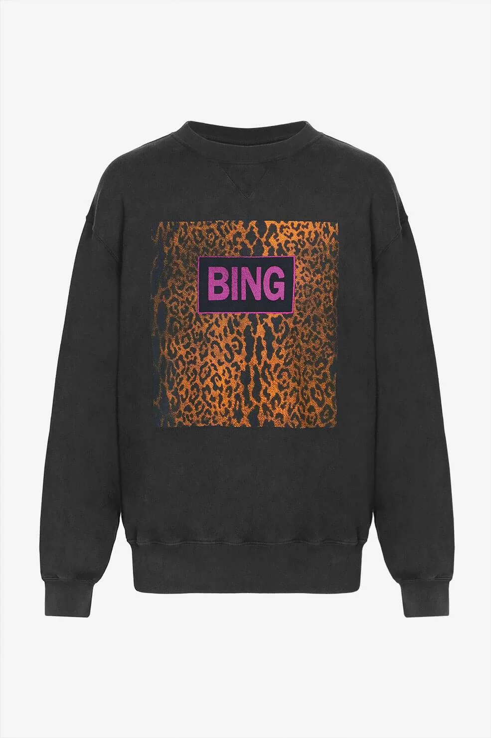 Anine Bing - Ramona Sweatshirt - Washed Black