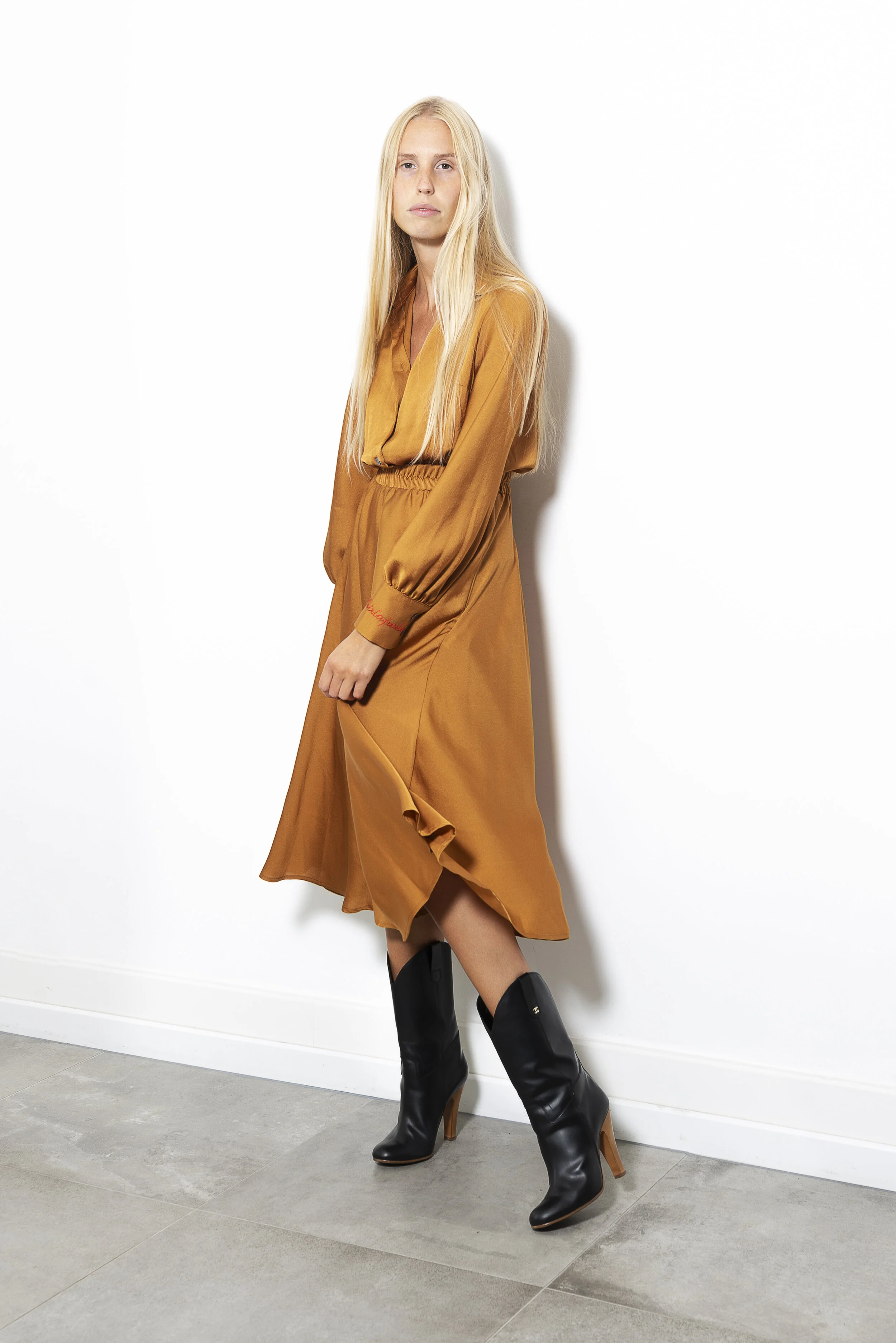 Shirtaporter - Abito Shirt Dress - Safran