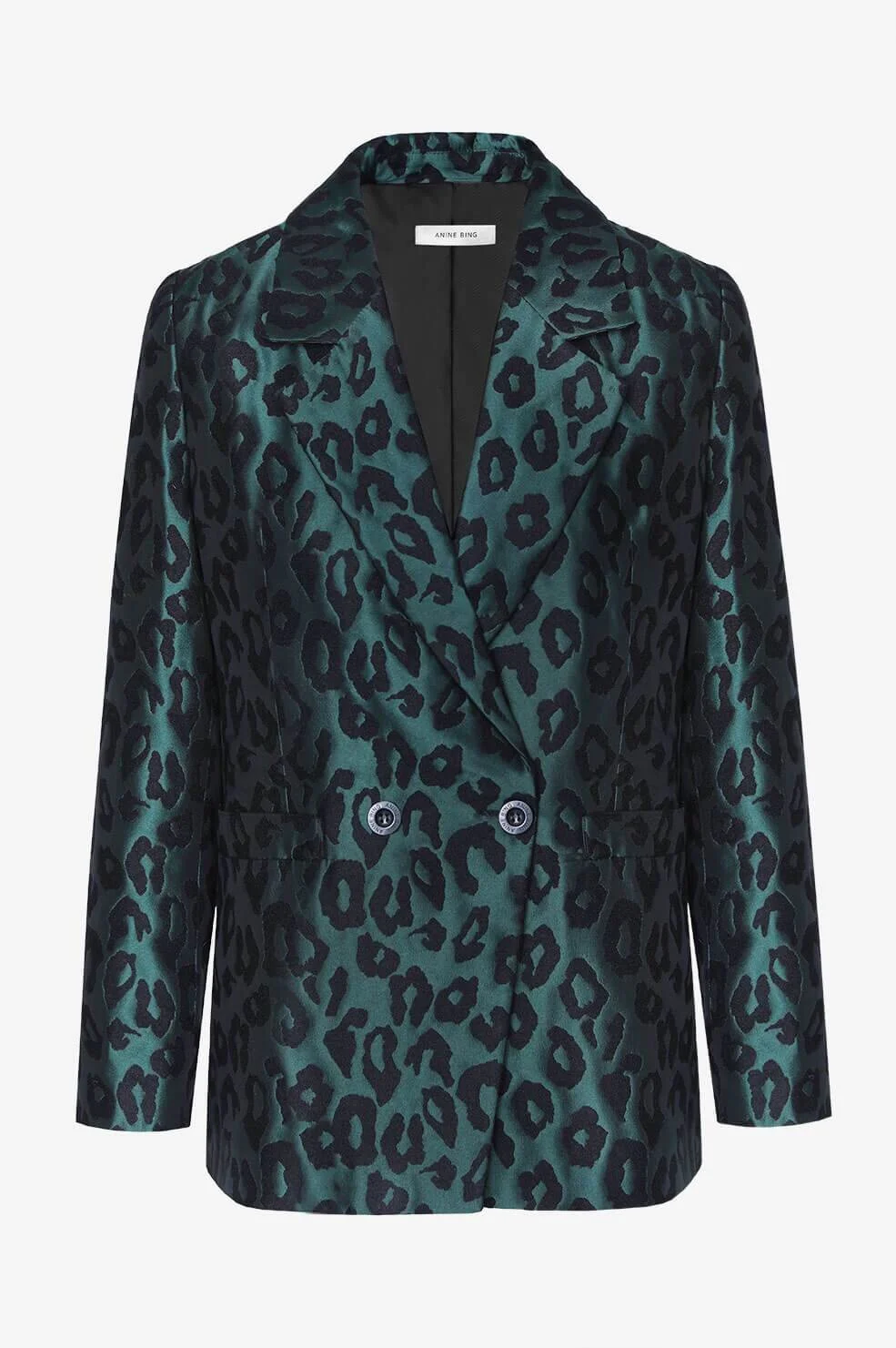Anine Bing - Madeleine Blazer - Emerald Leo