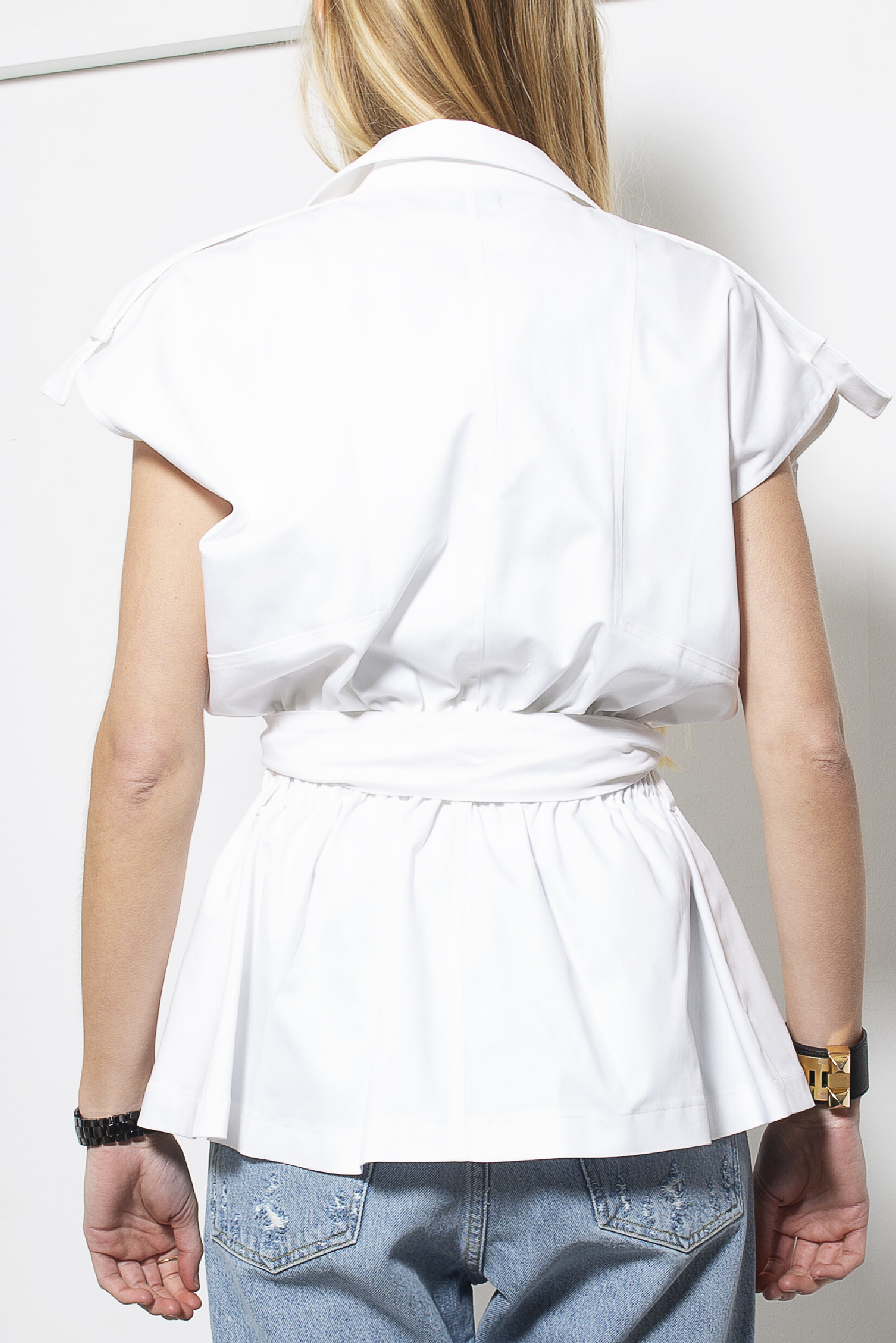 Ellozze -Paolina Jacket - White