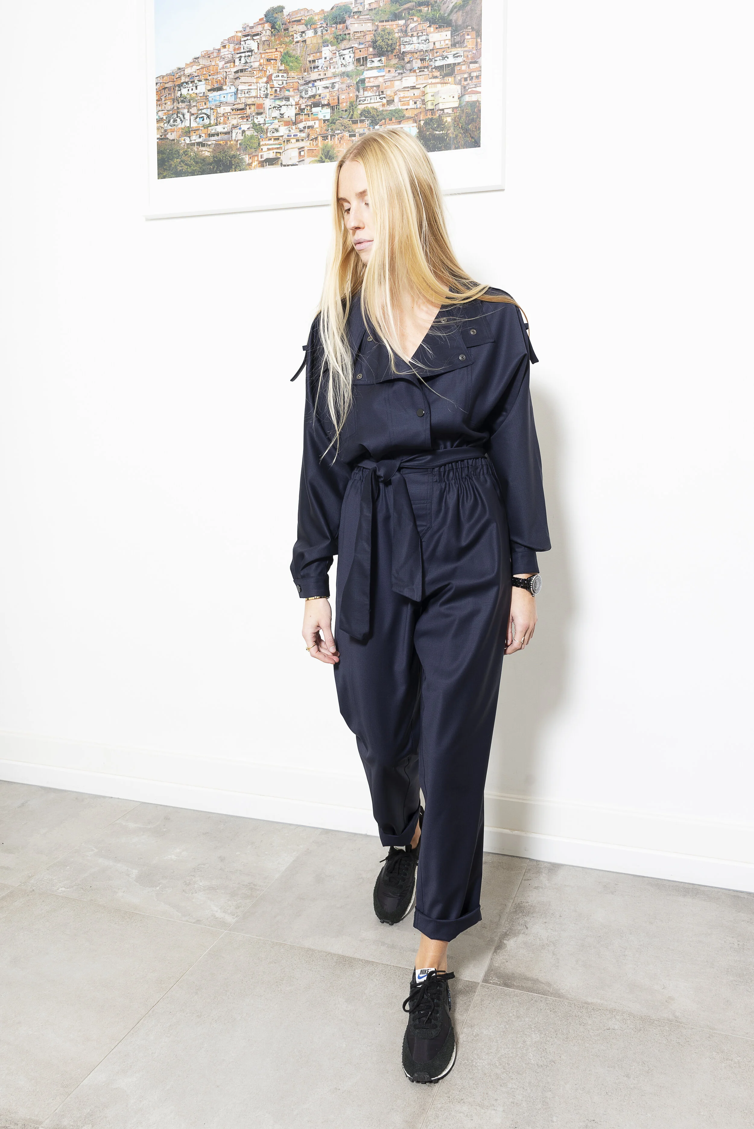 Ellozze - Dallas Jumpsuit - Navy