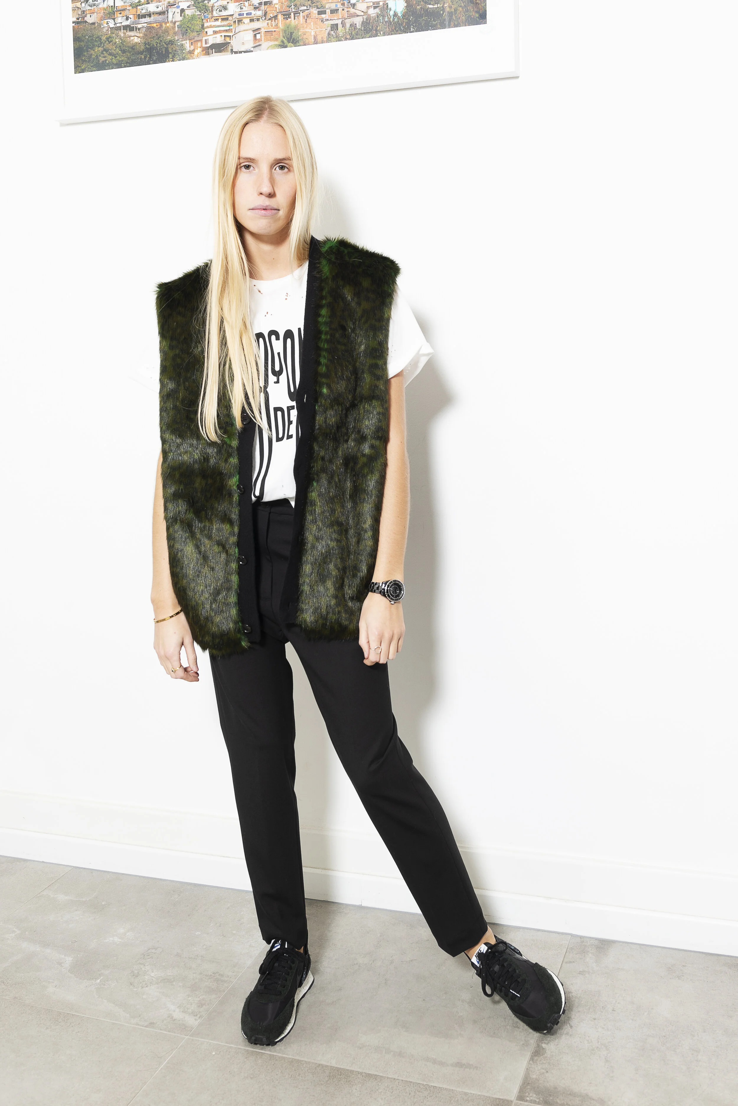 Opening Ceremony - Faux Fur Jacket - Leopard
