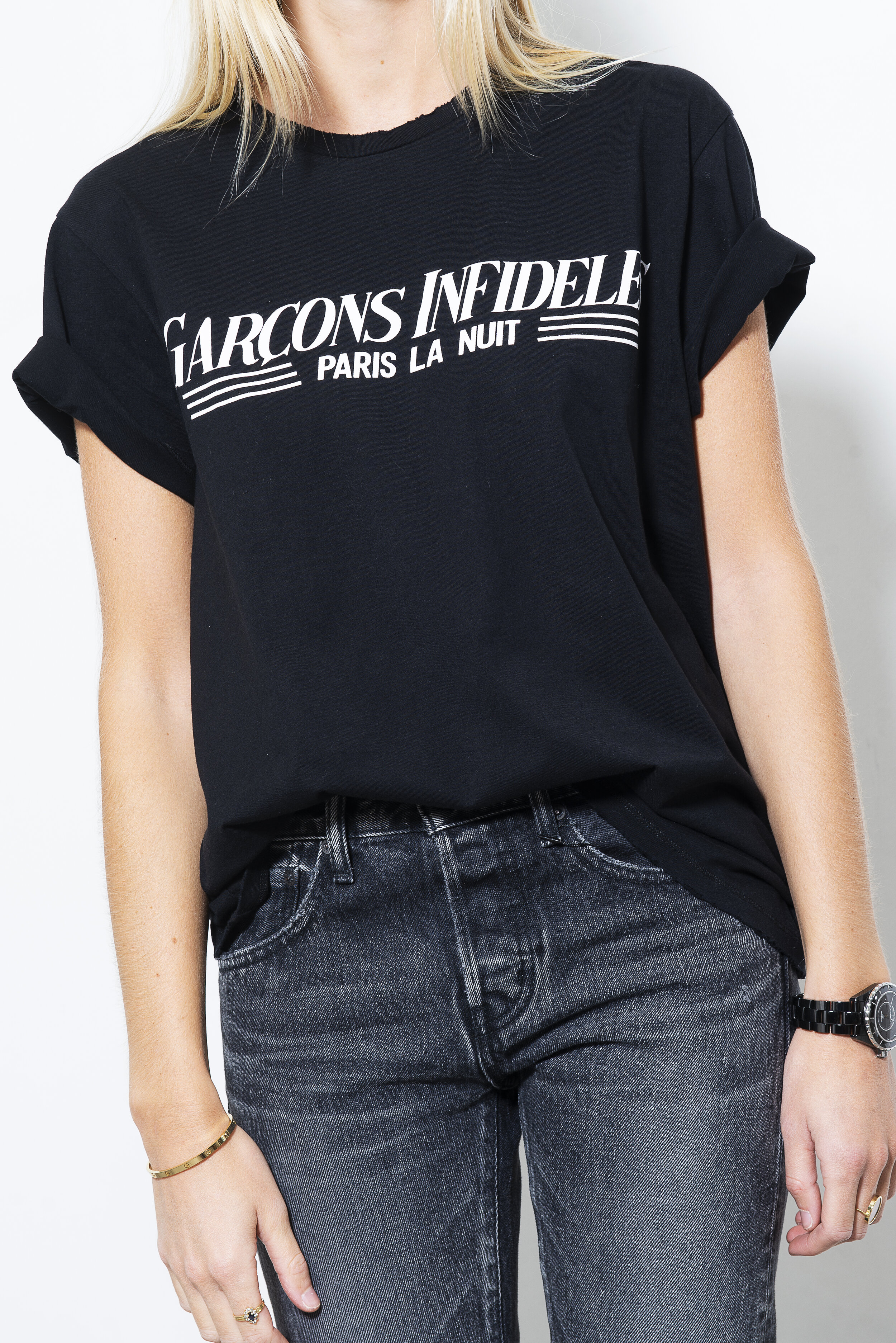 Garçons Infidèles - Guest List Tee- Black — A+M CONCEPT STORE