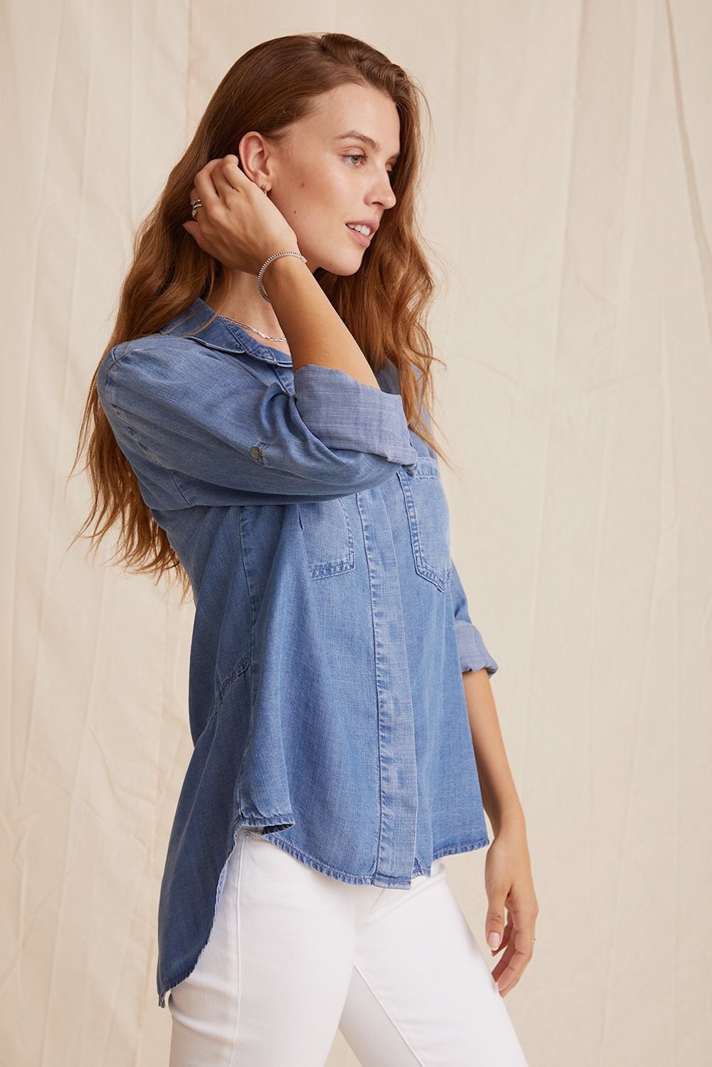 Bella Dahl - Split Back Button - Med/Ombre