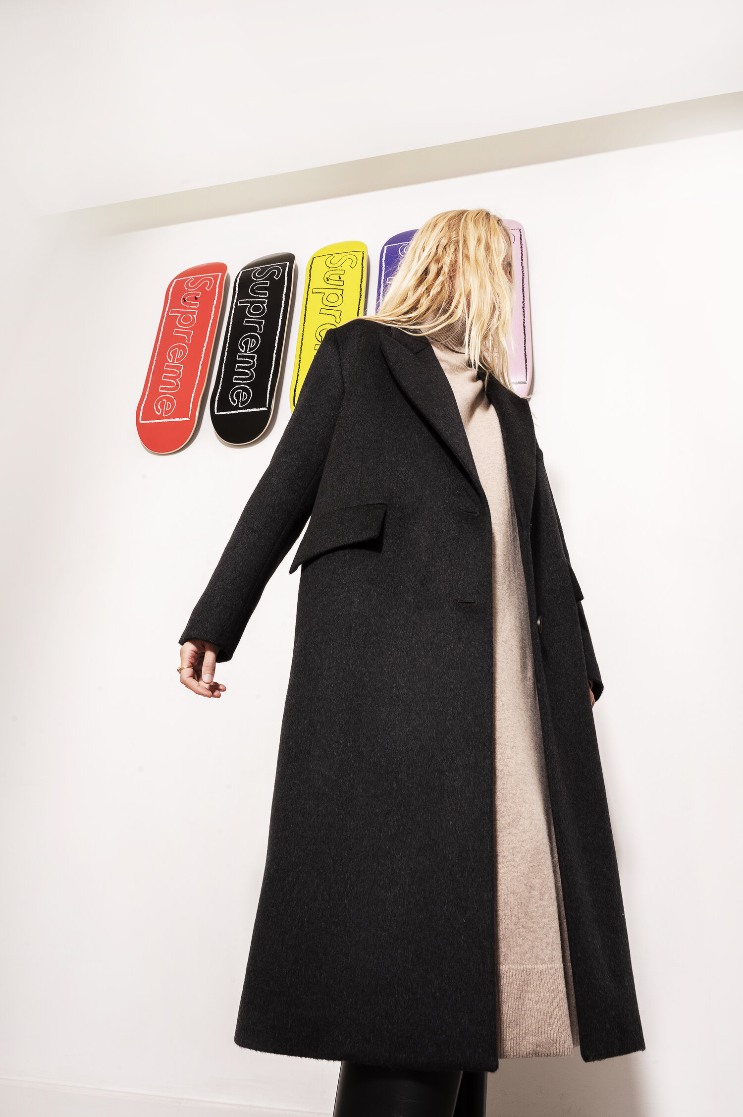 Margaux Lonnberg - Berry Coat - Anthracite — A+M CONCEPT STORE