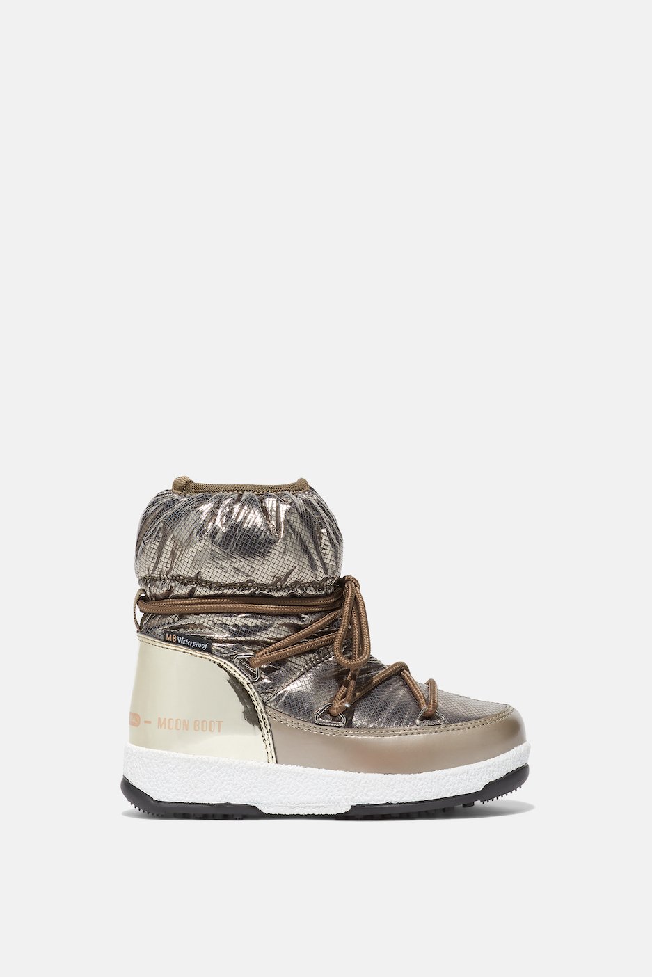Moon Boot - JR Low Nylon Prem - Platinium