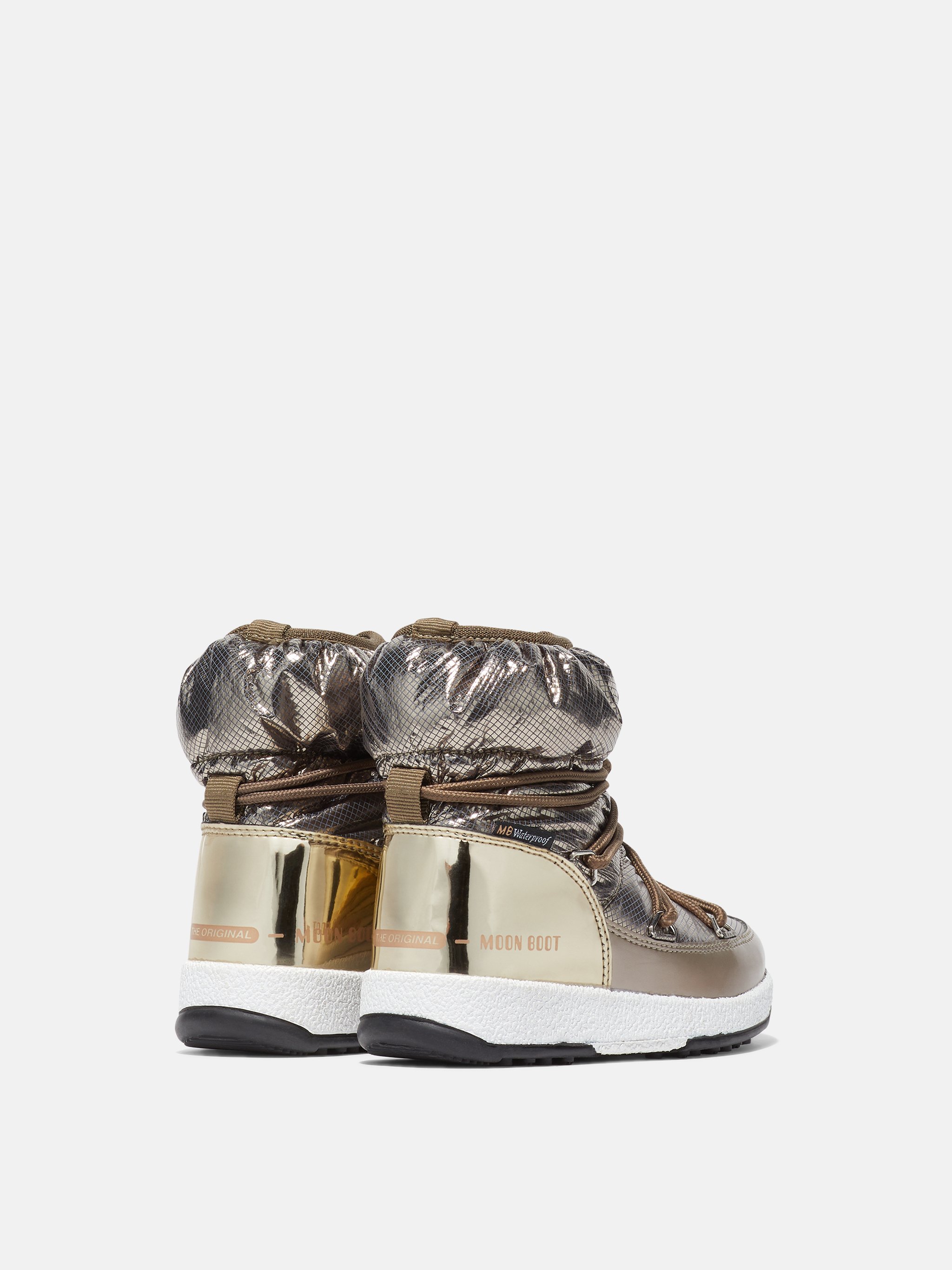 Moon Boot - JR Low Nylon Prem - Platinium