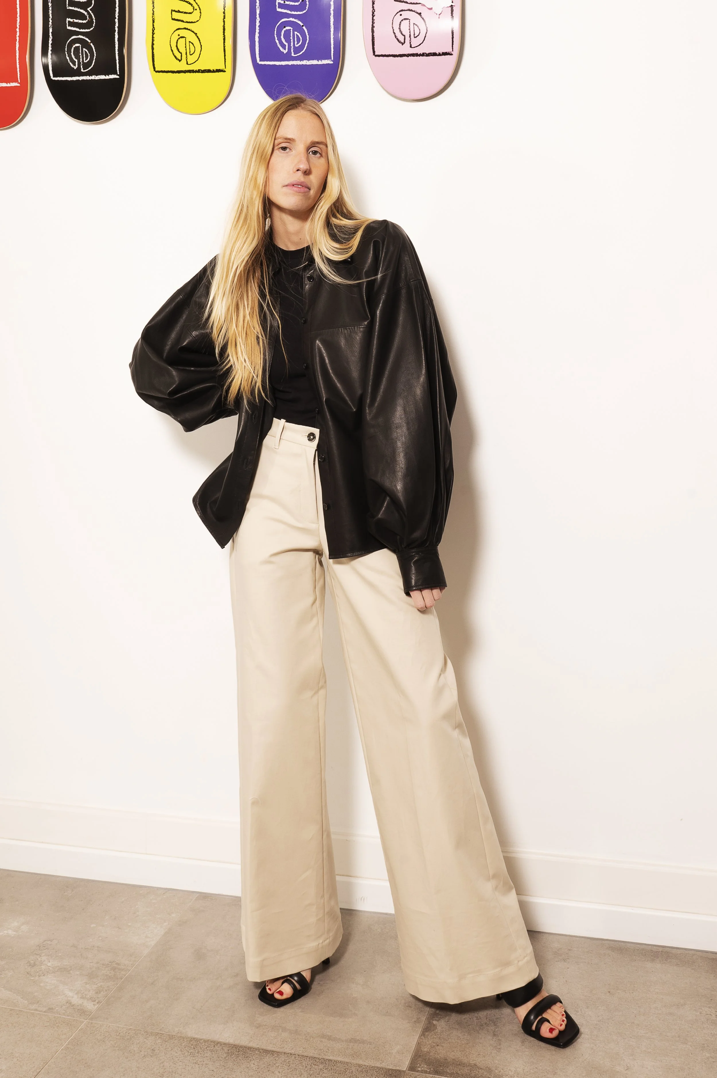 Tomboy - Claire Overshirt - Black