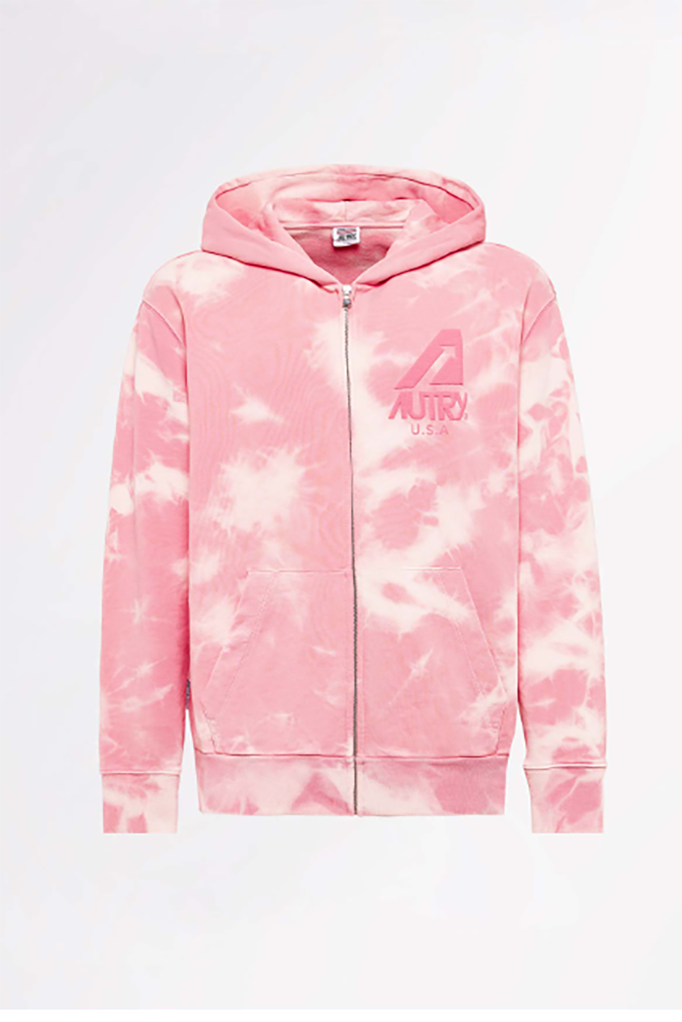 Autry - Zip Hoodie Unisex - Pink