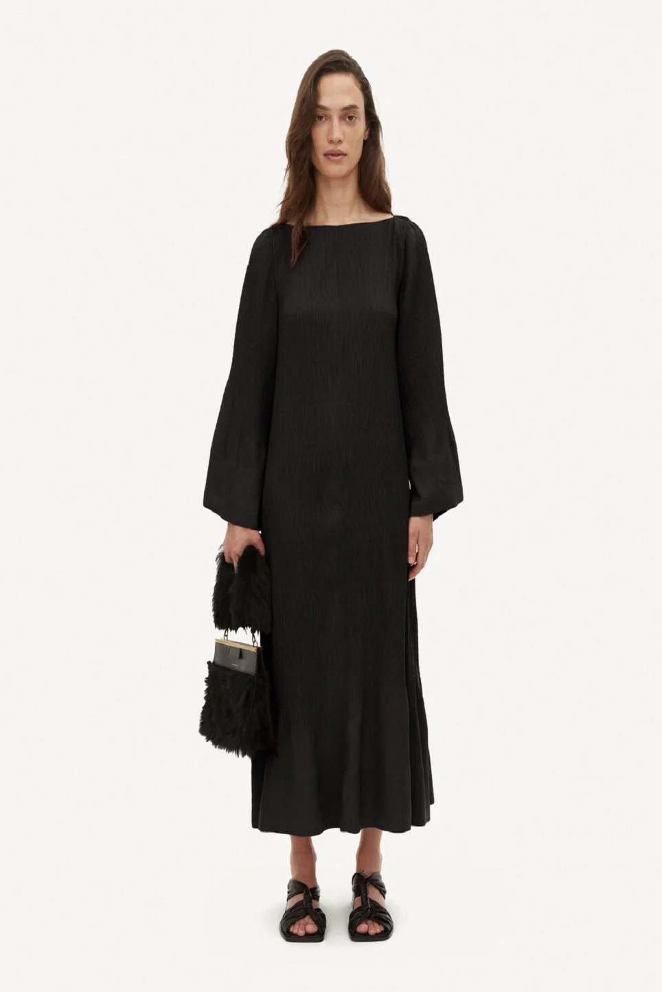 By Malene - Robe longue Genevieve - Black
