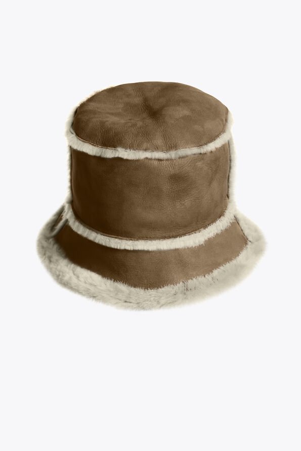 Parajumpers - Shearling Bucket Hat - Camel