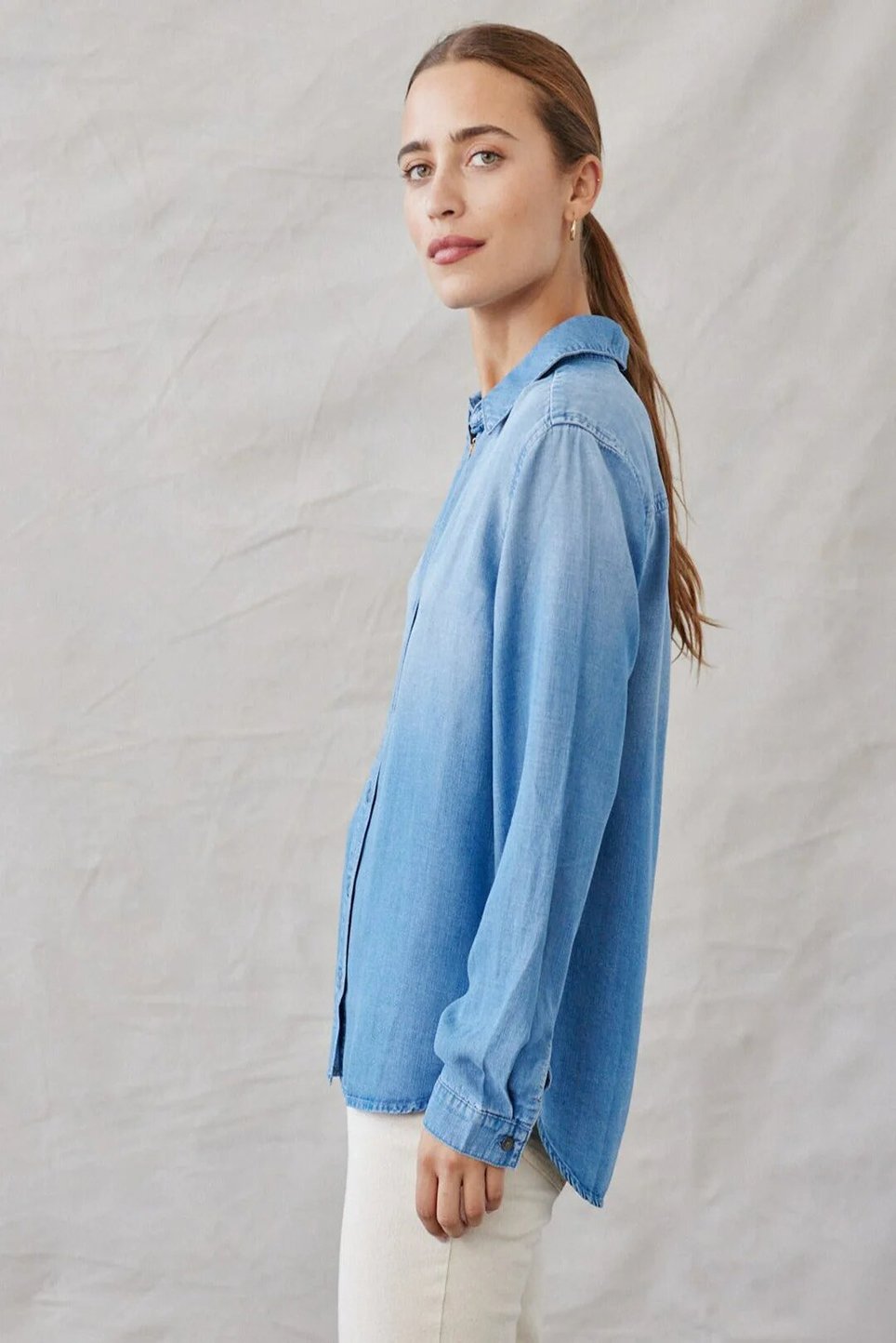 Bella Dahl - Button Down Shirt - Med/Ombre