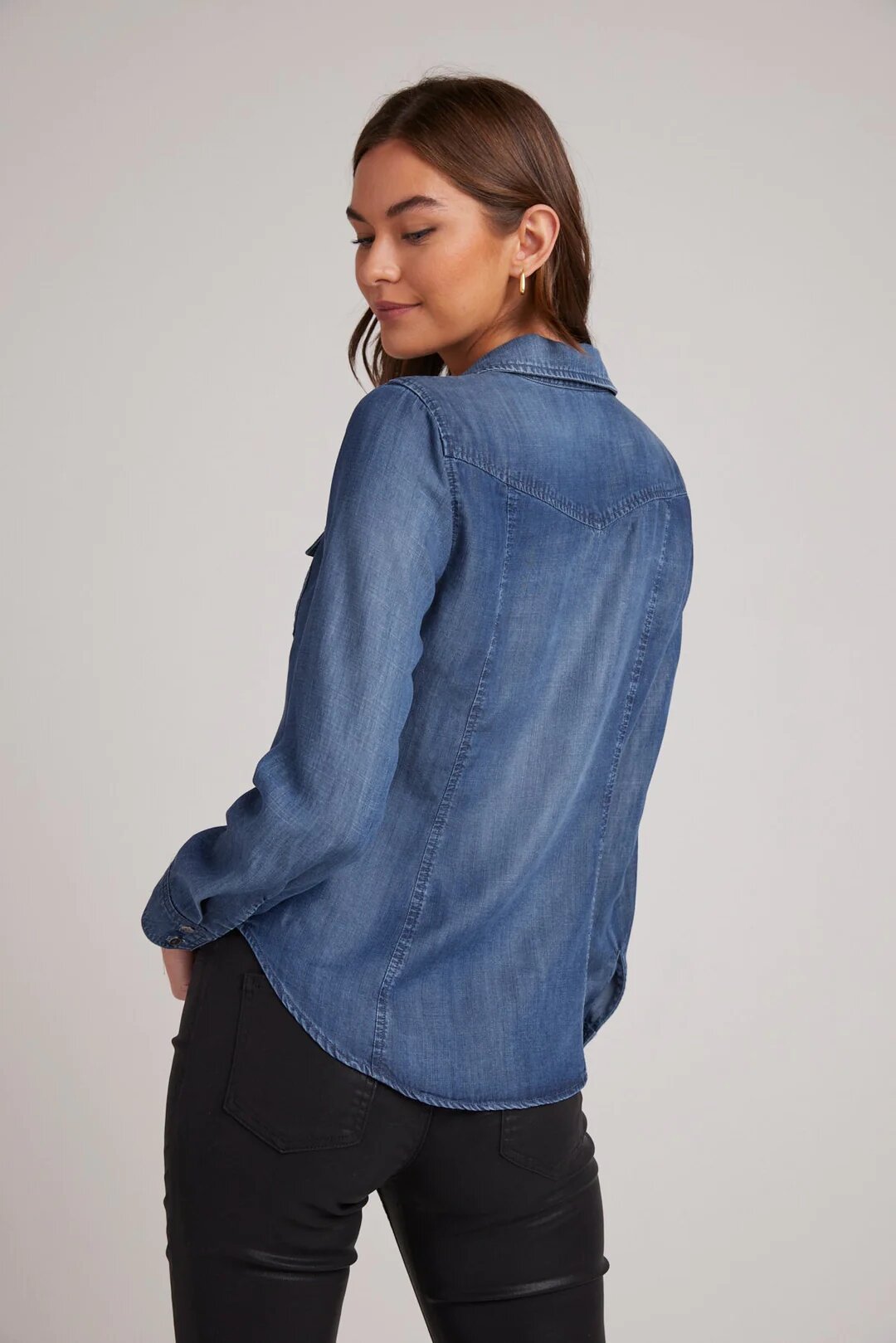 Bella Dahl - Long Sleeve Seamed - Moonlight