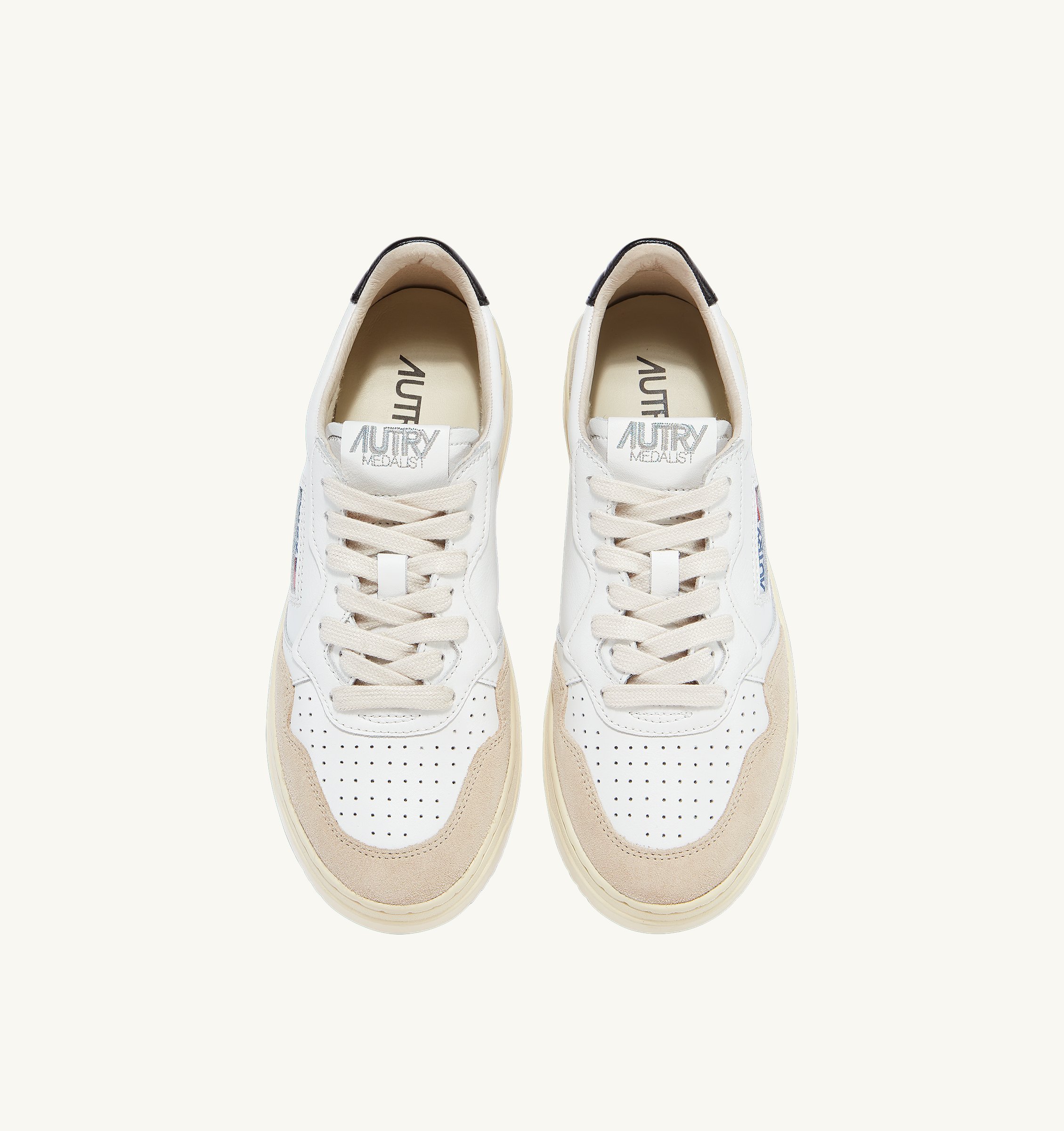 Autry - Low Suede Medalist - Black