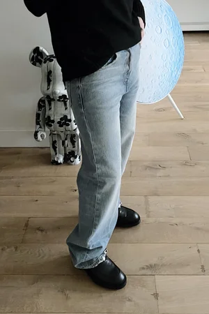 デニム・ジーパン HAIKURE BONNIE JEANS IN DENIM Haikure Bonnie denim pants - Wendela van Dijk