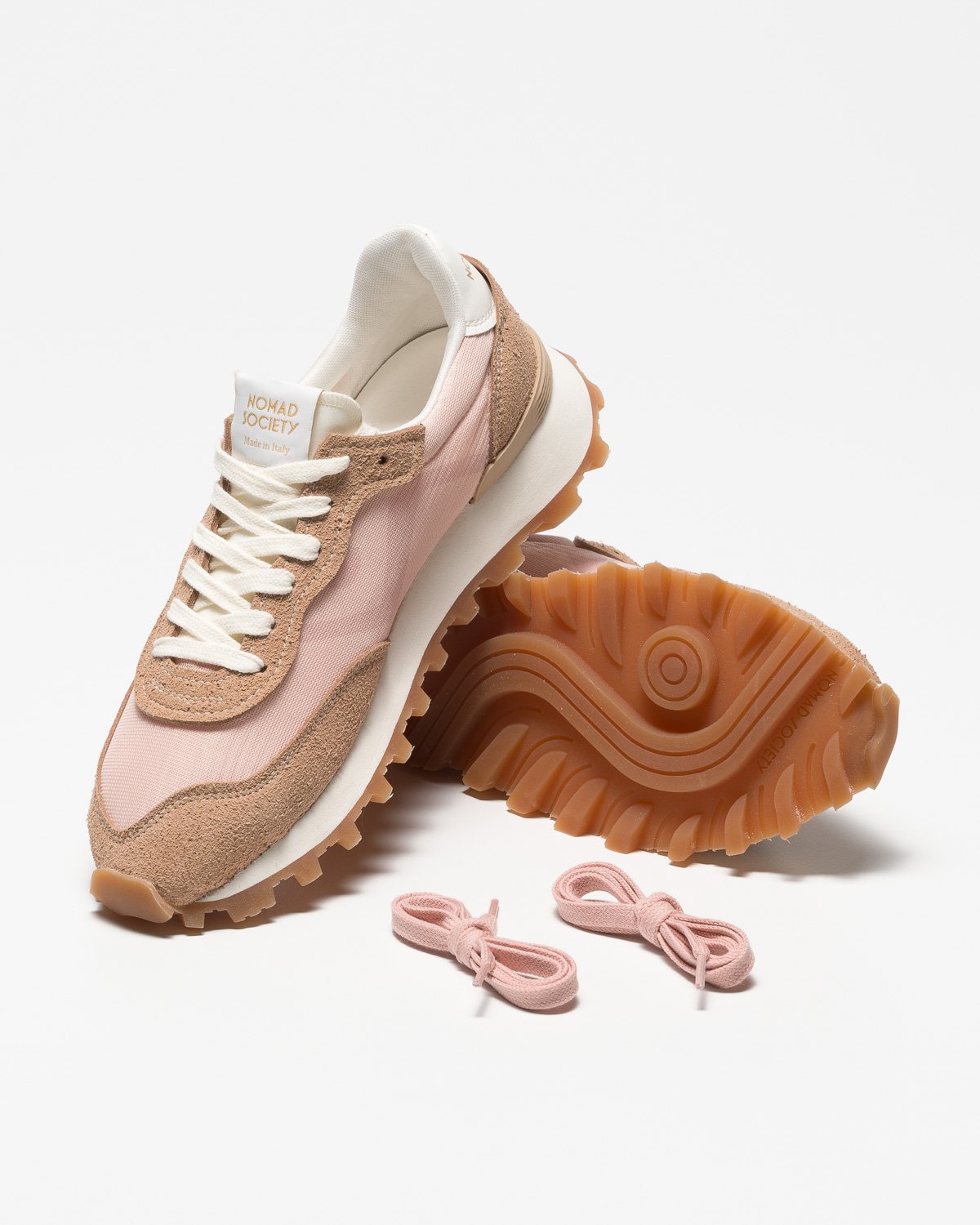 NOMAD SOCIETY - Veloce Sneakers - Powder