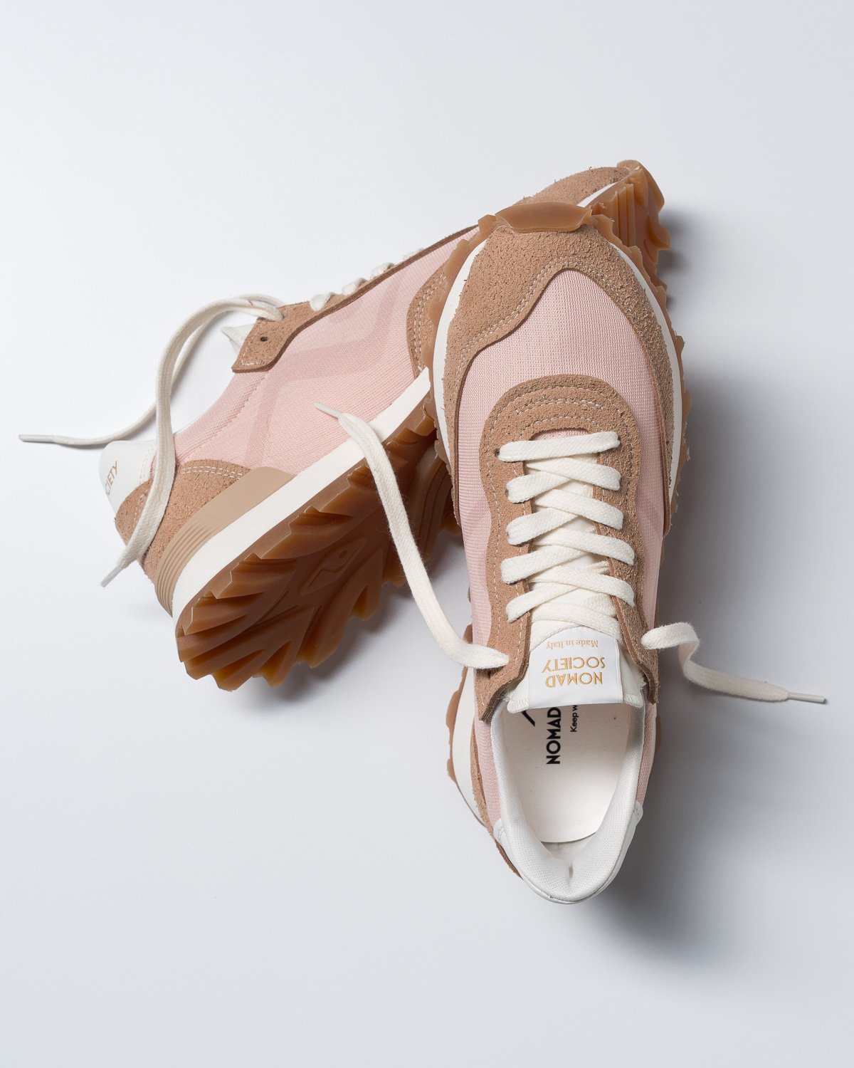 NOMAD SOCIETY - Veloce Sneakers - Powder