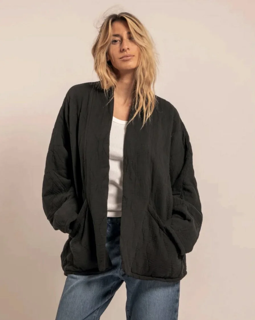 AOKYANOS - Kimono Chicago - Black