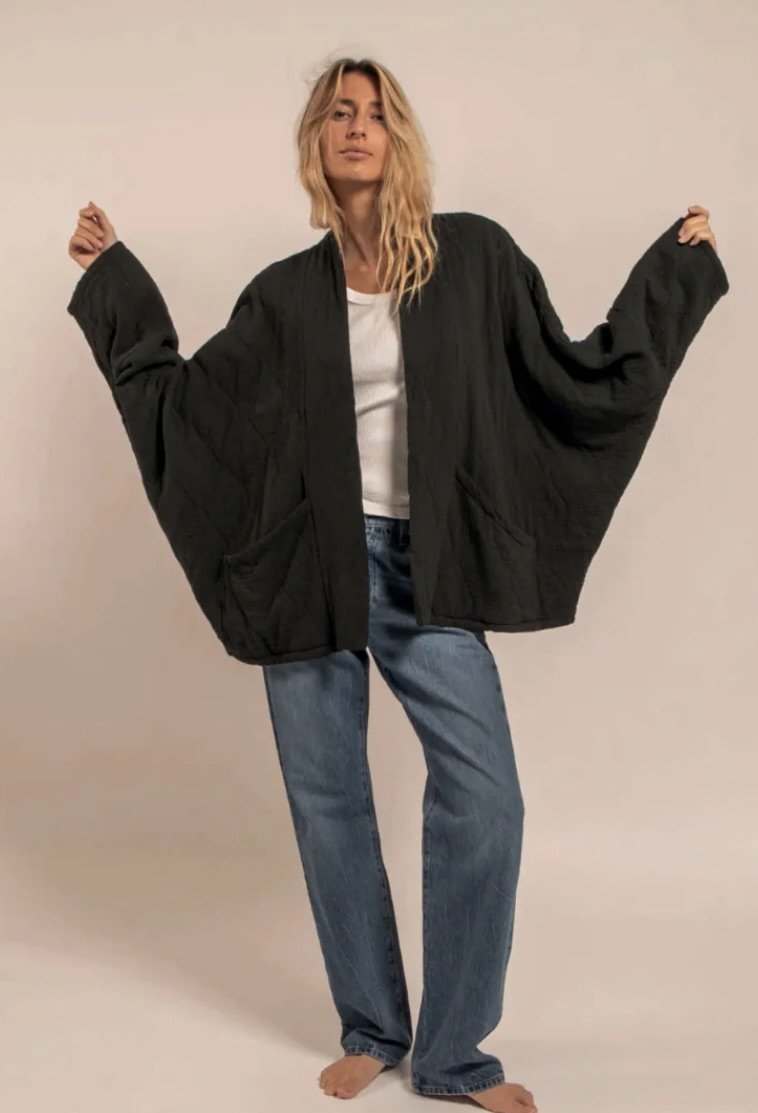 AOKYANOS - Kimono Chicago - Black