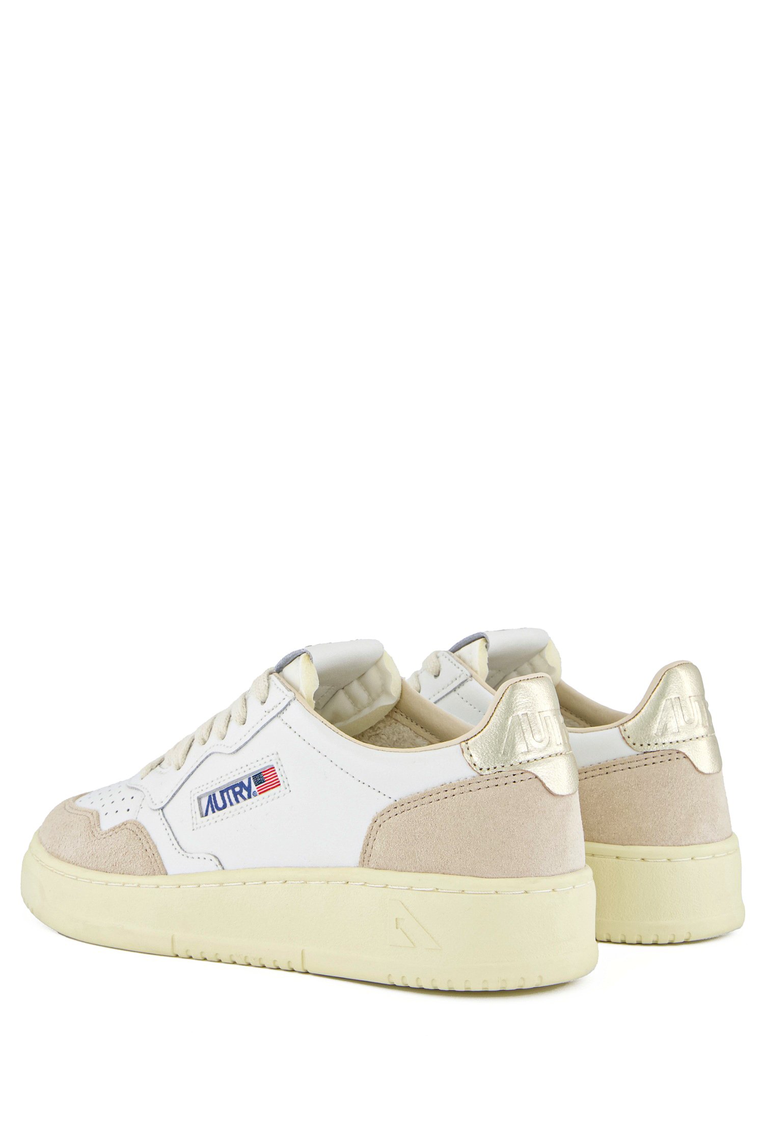 Autry - Low Suede Medalist LS75 - Gold