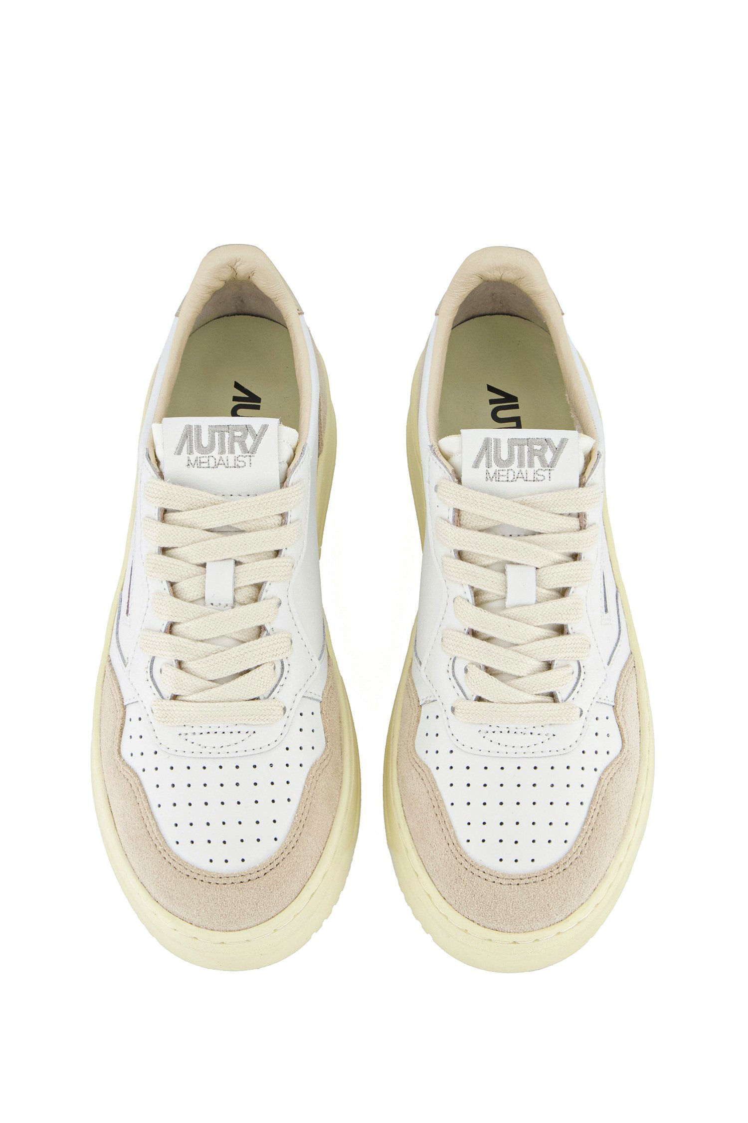 Autry - Low Suede Medalist LS75 - Gold