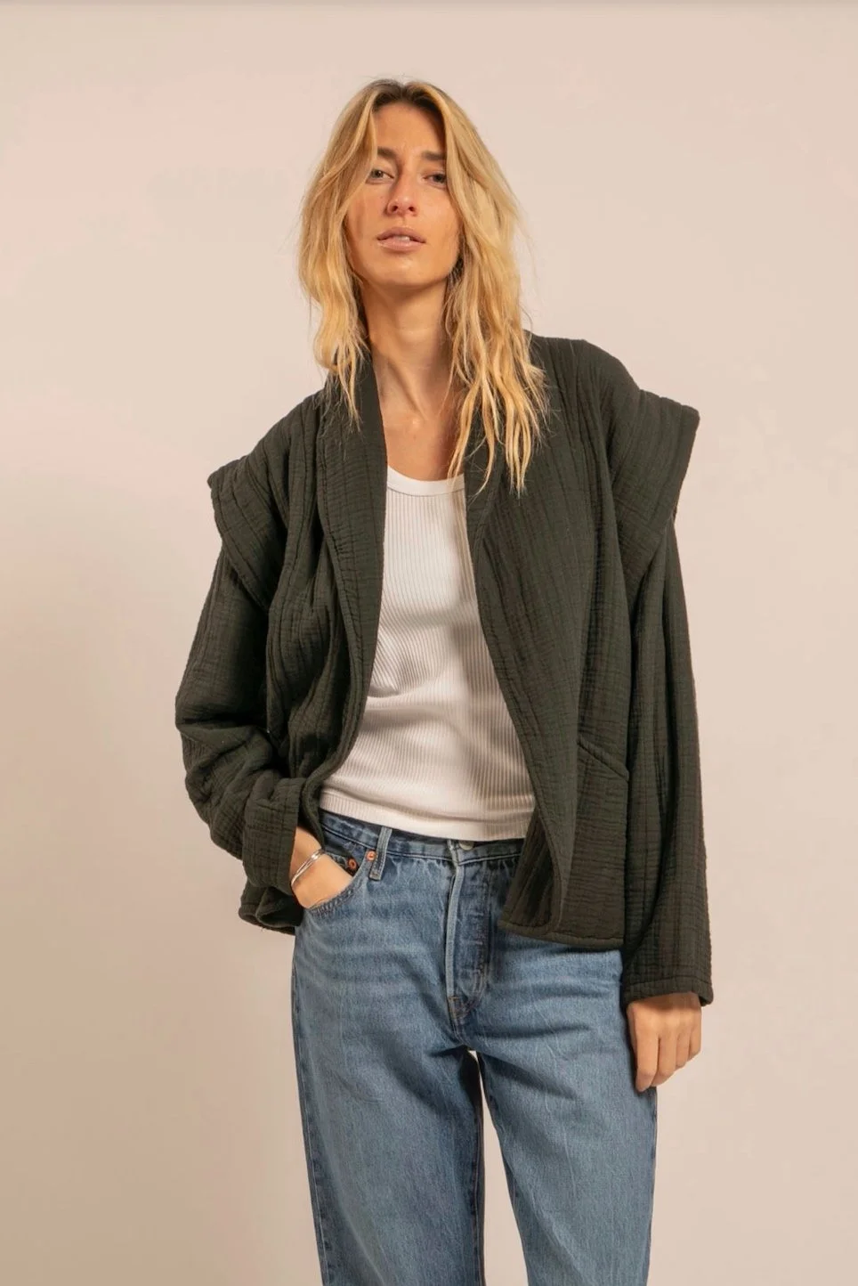 AOKYANOS - Veste San Francisco - Black
